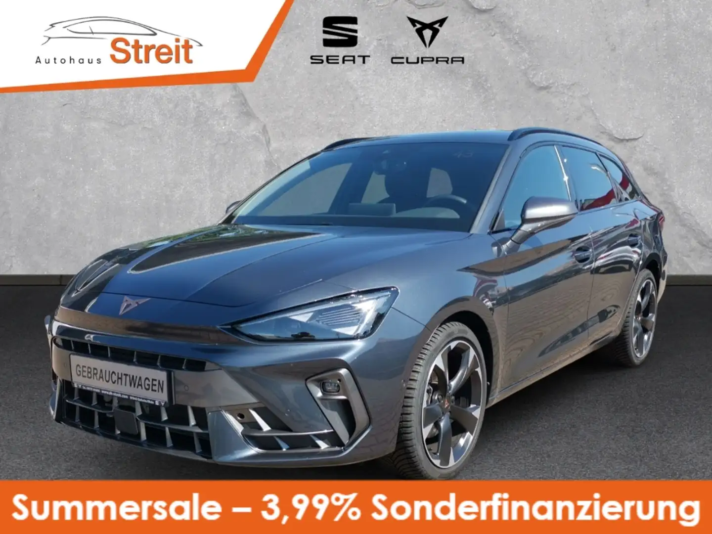 CUPRA Leon SPORTSTOURER 1,5 eTSI 110 kW 7-Gang DSG Gris - 1
