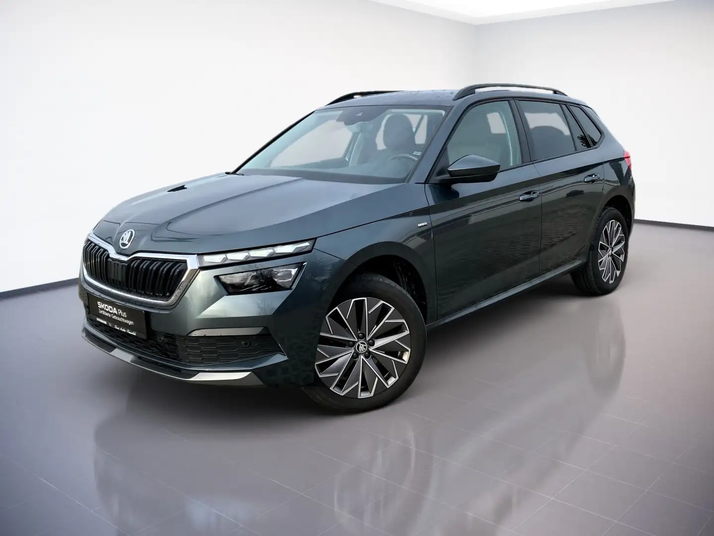Skoda Kamiq CLEVER 1.0TSI 110PS LED.NAVI.KESSY.SITZHZG Grigio - 2