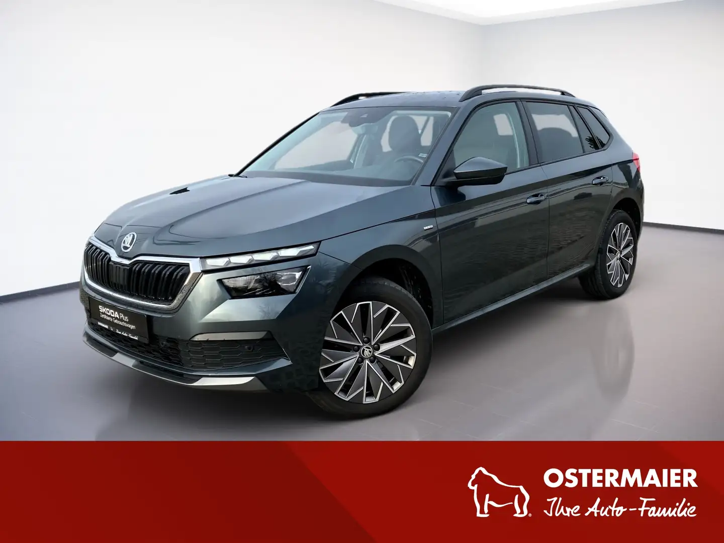 Skoda Kamiq CLEVER 1.0TSI 110PS LED.NAVI.KESSY.SITZHZG Gris - 1
