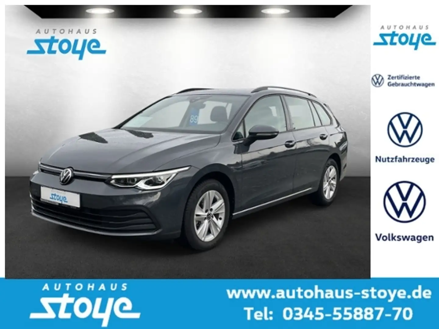 Volkswagen Golf Variant Life eTSi DSG Navie LED Grau - 1