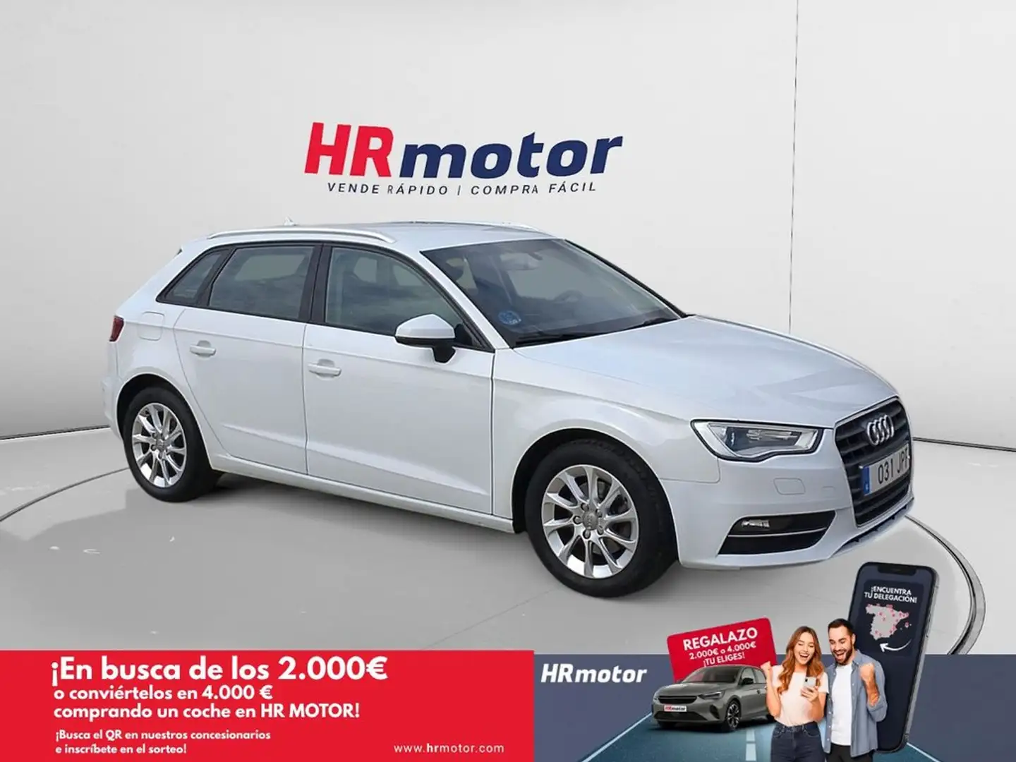 Audi A3 attraction Blanc - 1