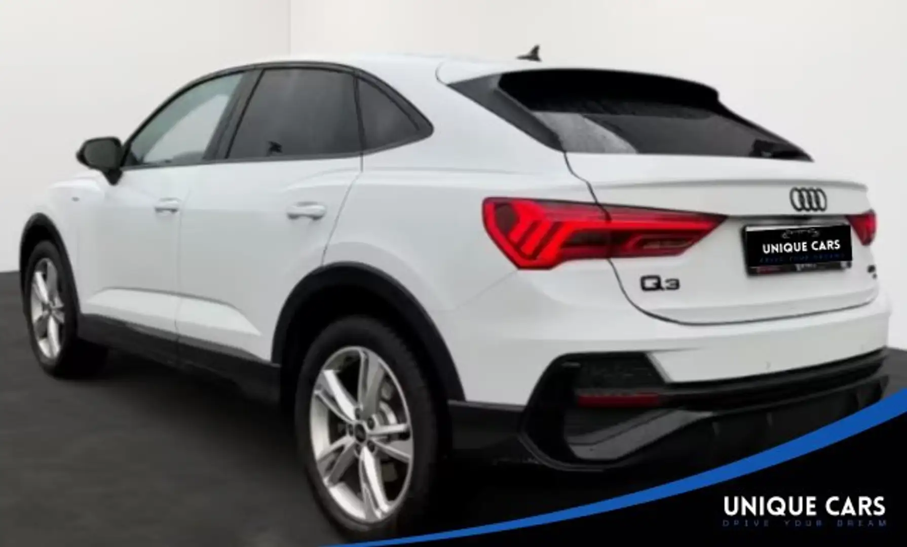 Audi Q3 Q3 Sportback 40 tdi S line quattro 200cv s-tronic Bianco - 2