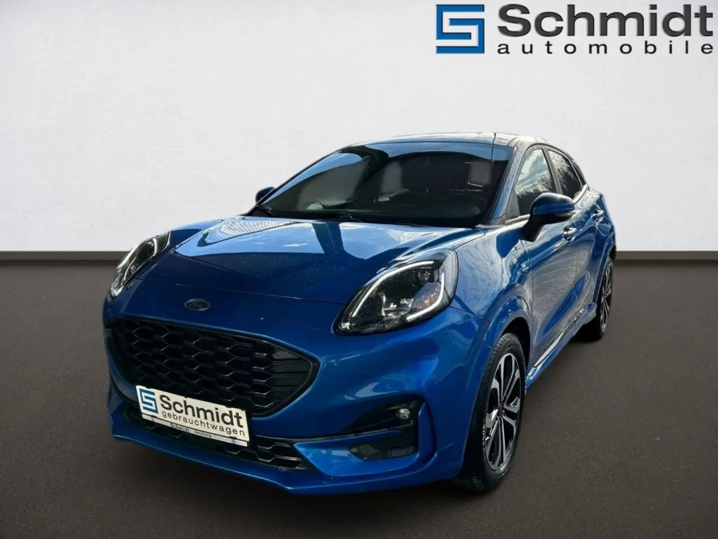 Ford Puma ST-Line X 1,0 EBoost 125PS MHEV A7 F Blau - 1