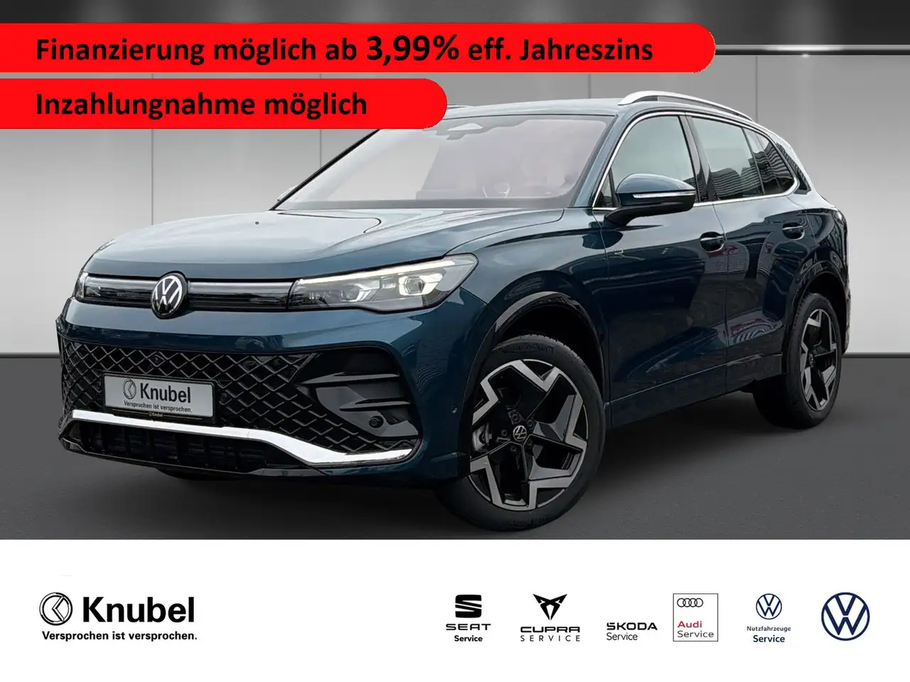 Volkswagen Tiguan R-Line 1.5 eTSI DSG IQ.Light Navi AHK AreaView ...
