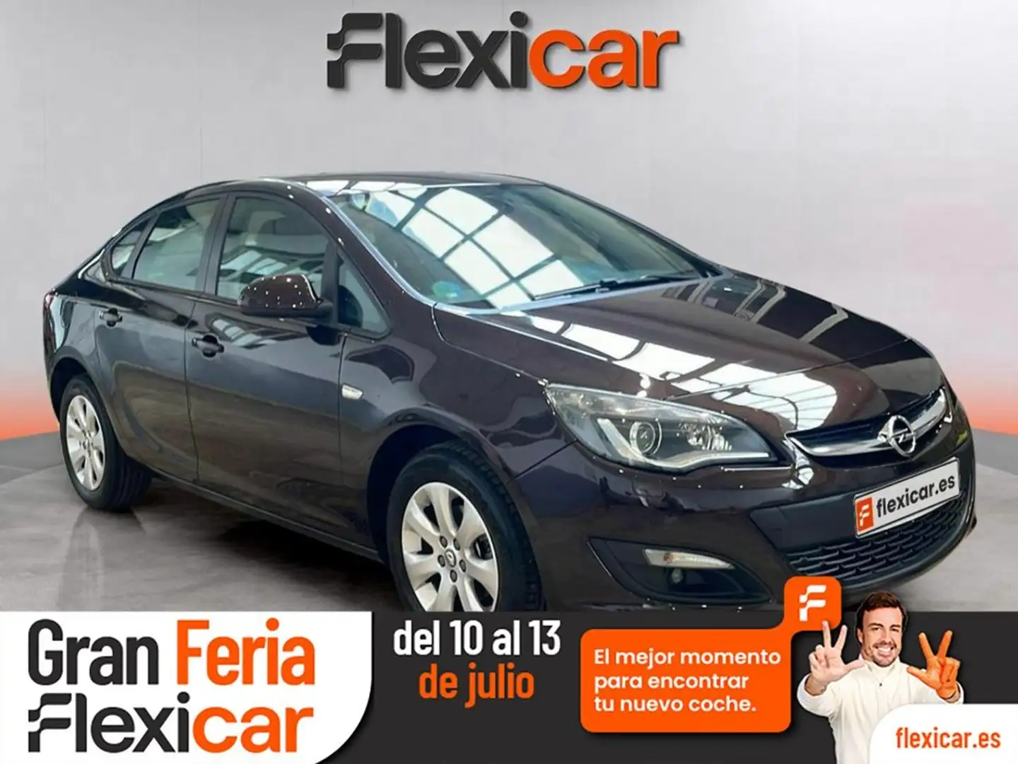 Opel Astra 1.4 Turbo GLP Elegance Marrón - 1