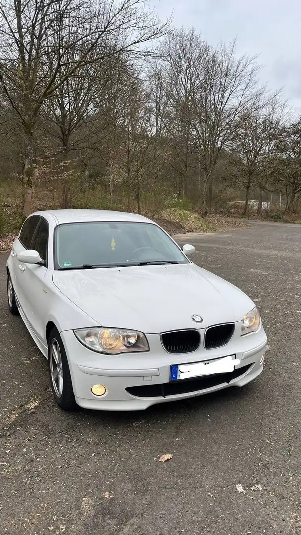 BMW 118 118i Aut. Blanc - 1