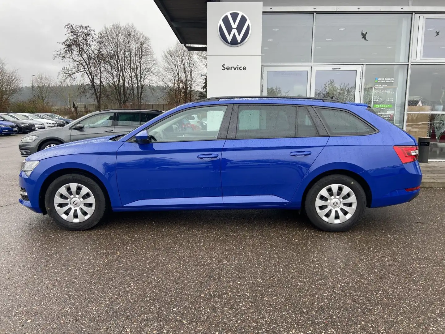 Skoda Superb Combi 1.5 TSI DSG NAVI+LED+SMART-LINK+VIR Blau - 2