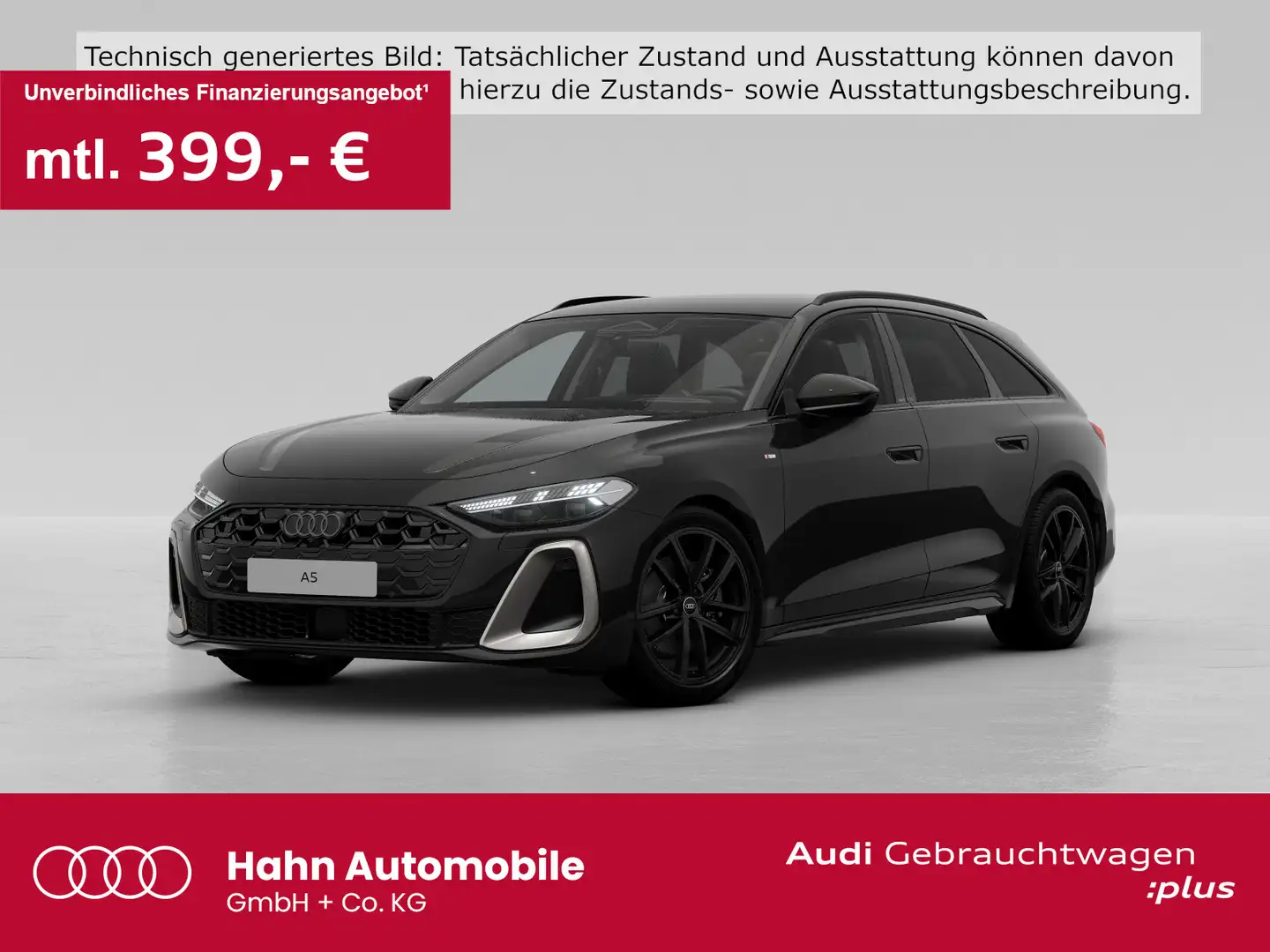 Audi A5 2.0 TFSI S-trc.qu.edition one Pano AHK Schwarz - 1