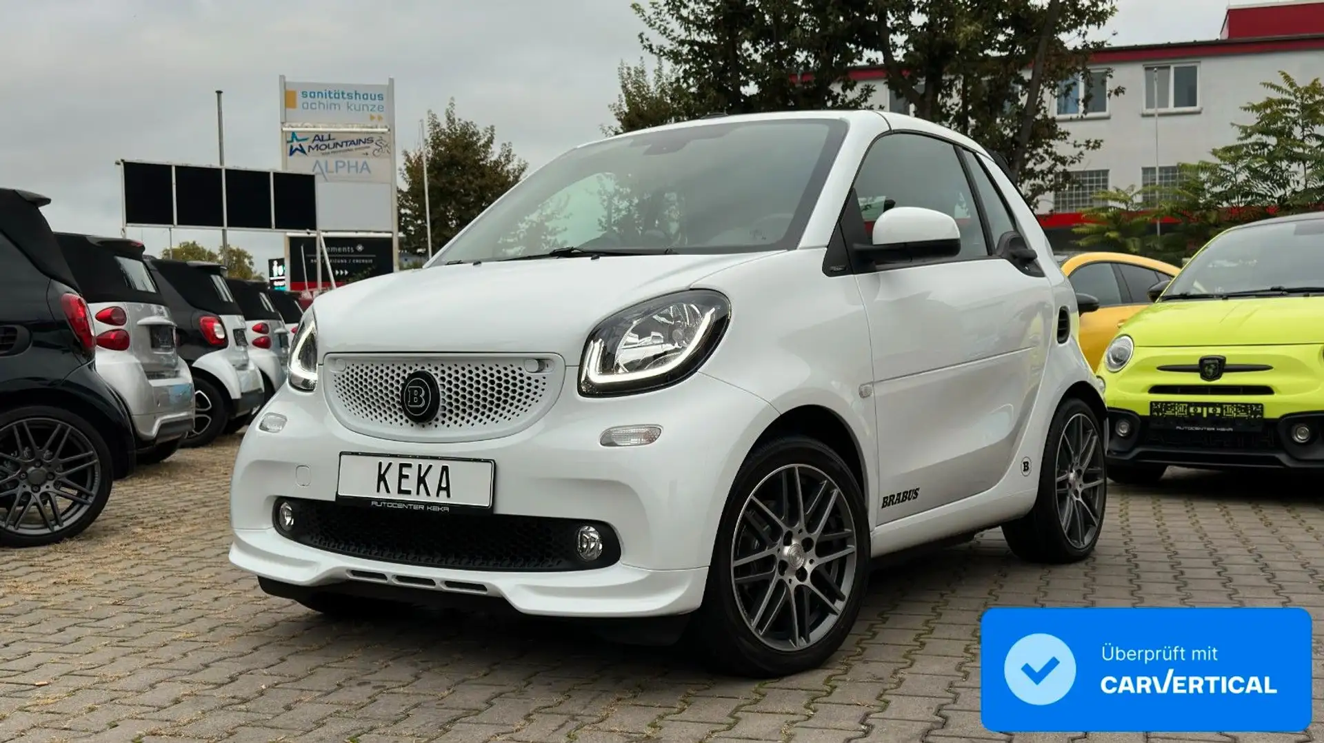 smart forTwo Cabrio BRABUS EDITION+ HP122 PERFORMANCE! LAST! Blanc - 1