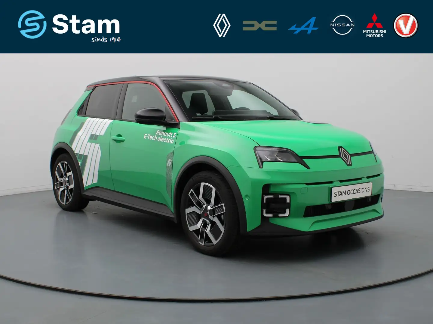 Renault R 5 Techno 150 pk comfort range Adapt. cruise | Harman Zöld - 1
