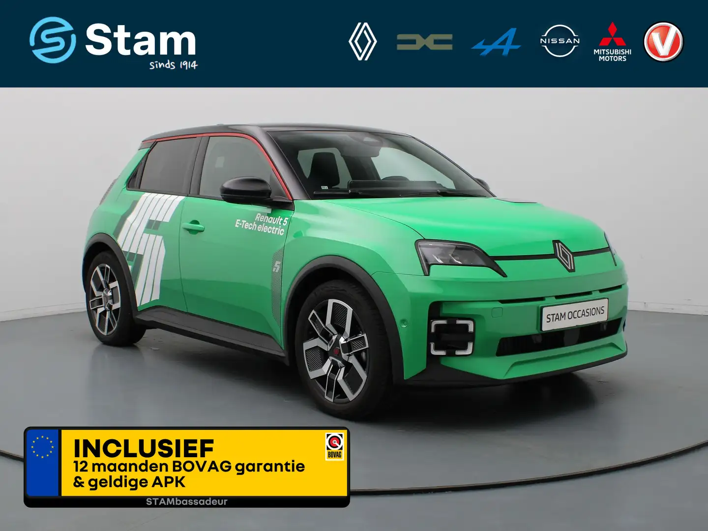 Renault R 5 Techno 150 pk comfort range Adapt. cruise | Harman Verde - 1