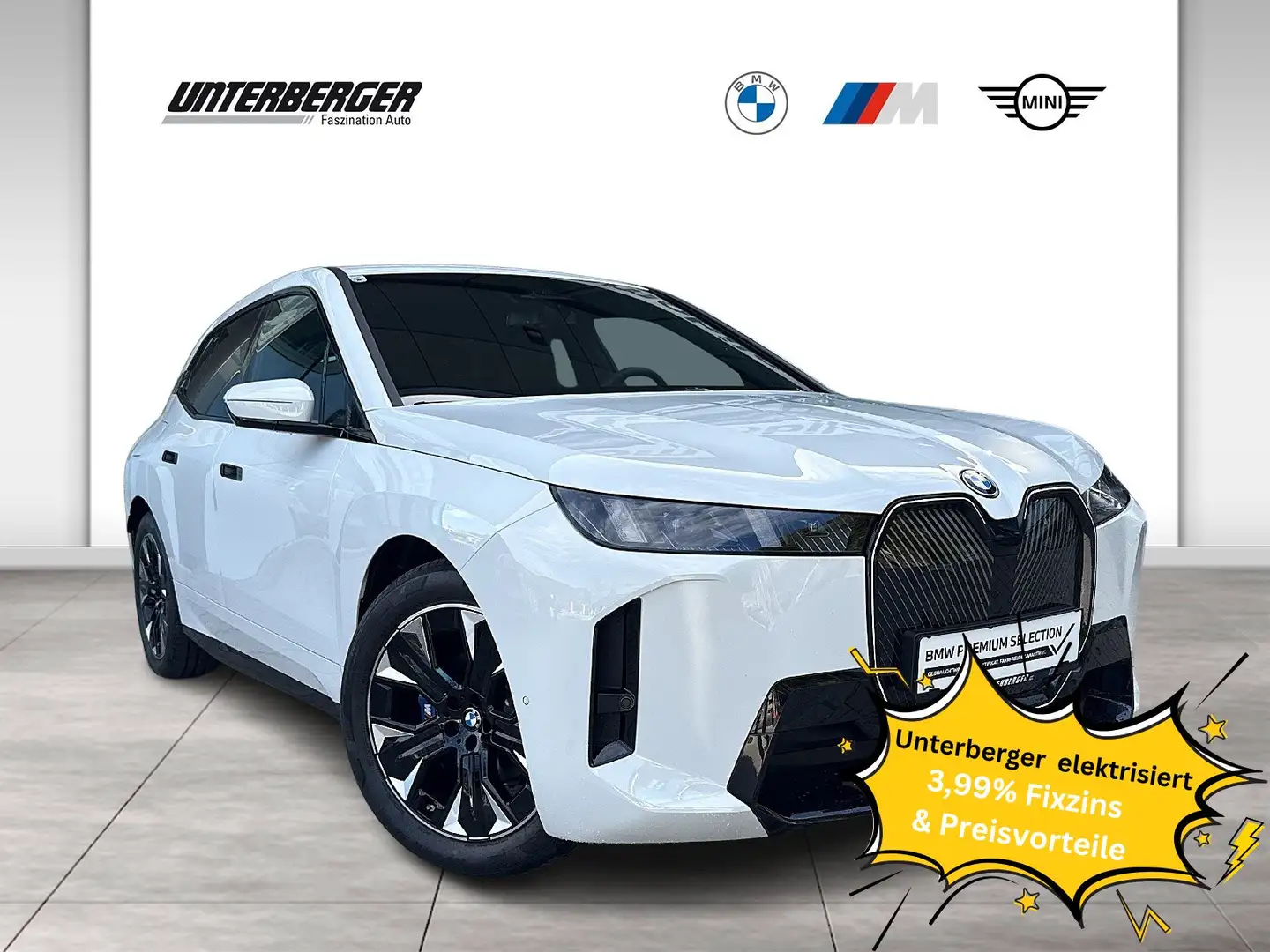 BMW iX xDrive45 M Sportpaket | Sonnenverglasung | Iconic Blanc - 1