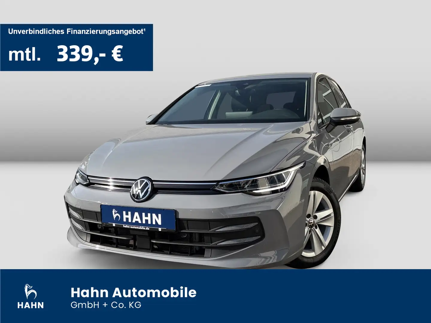 Volkswagen Golf VIII 1.5TSI DSG Life ACC Cam LED Navi Sitzh Grau - 1