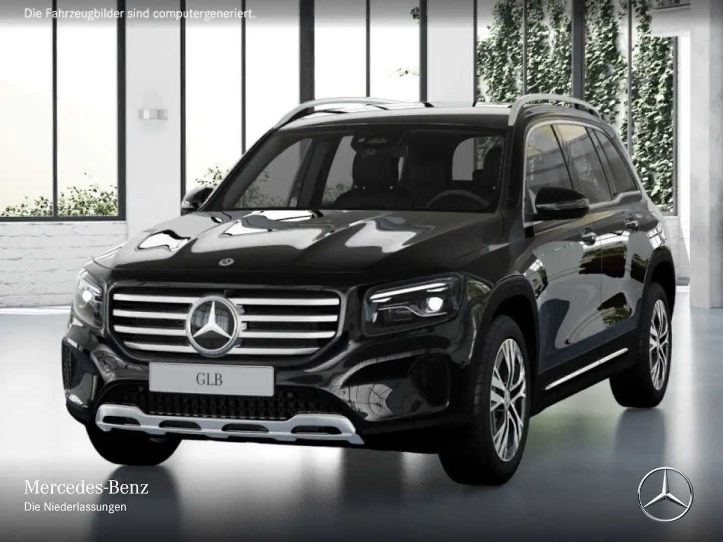 Mercedes-Benz GLB 200 PROGRESSIVE+360°+MULTIBEAM+TOTW+KEYLESS Schwarz - 2