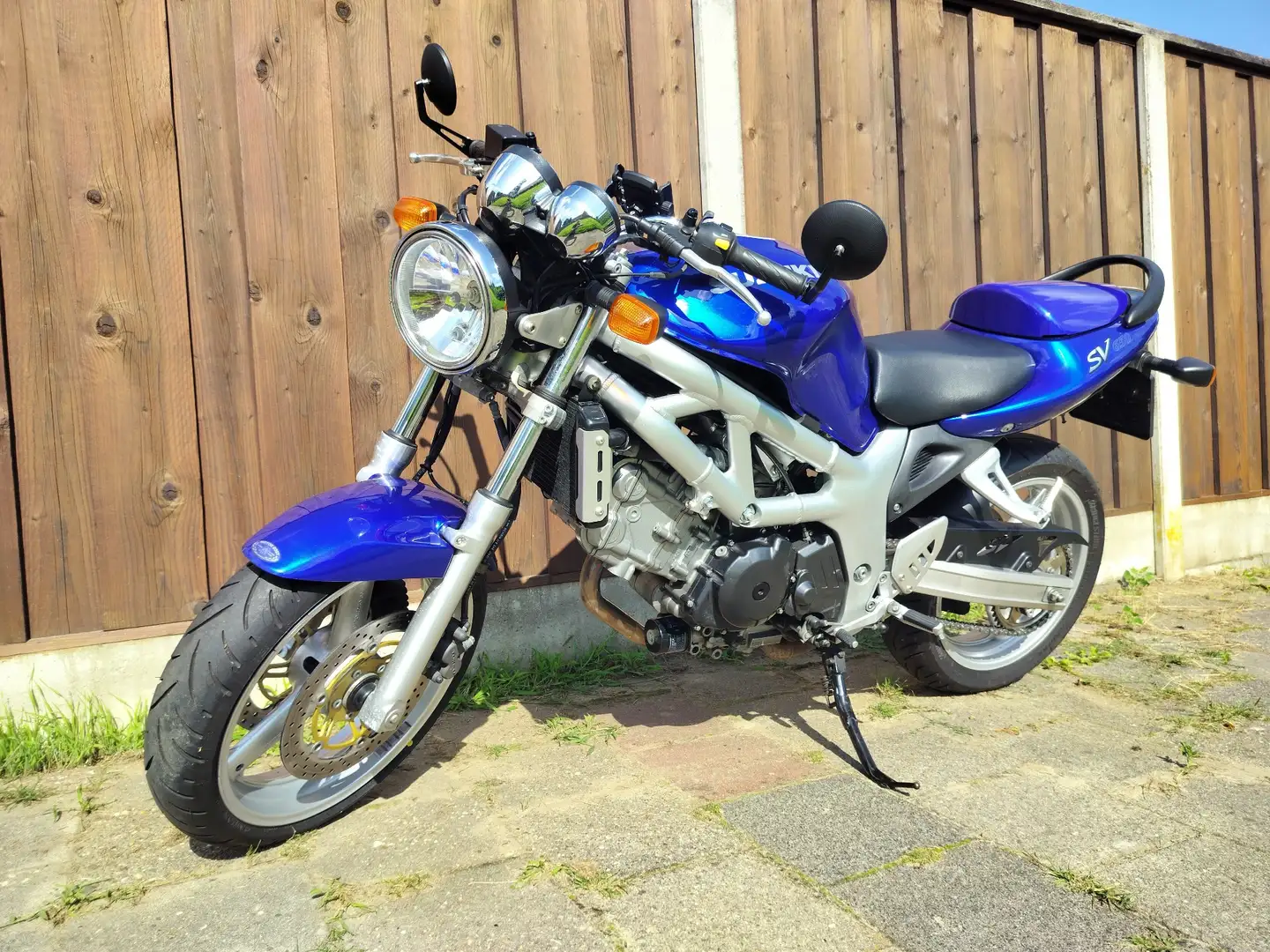 Suzuki SV 650 Blauw - 2