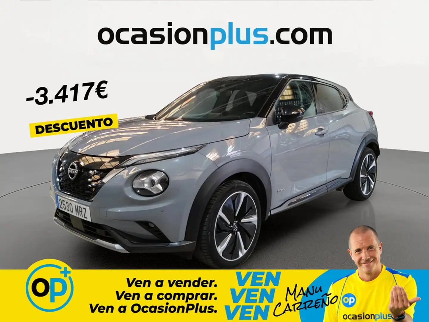 Nissan Juke 1.6 Hybrid N-N-Design Black Auto Gris - 1