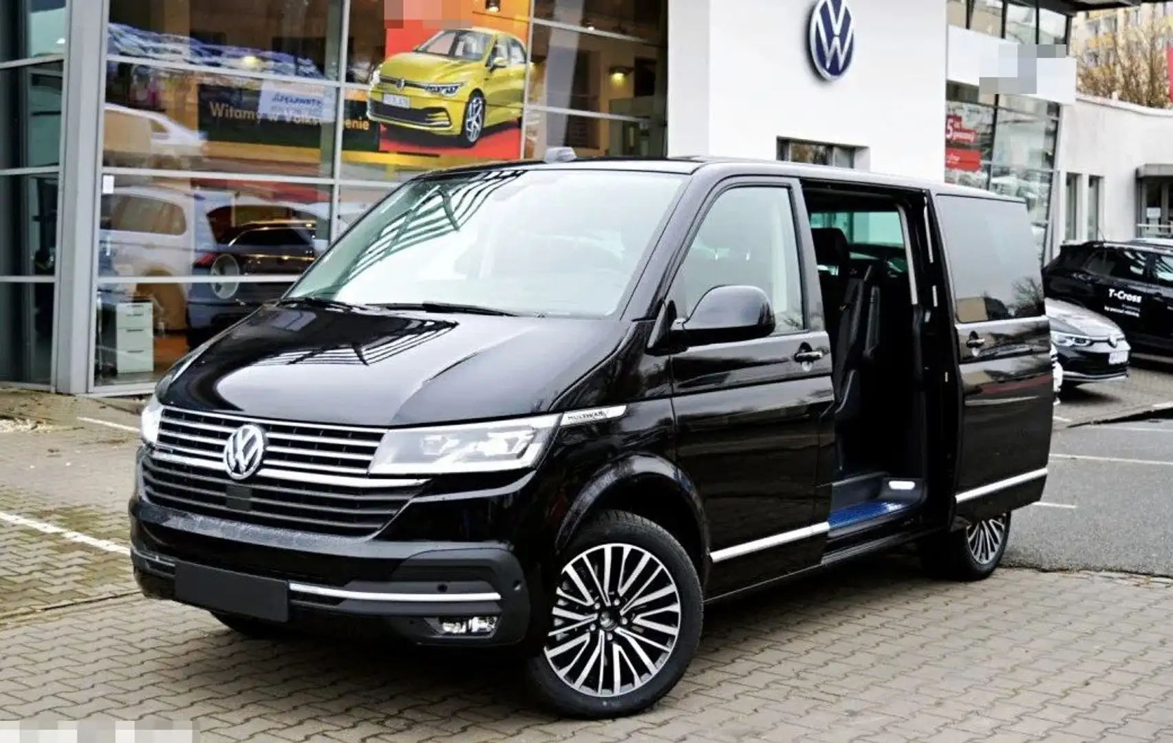 Volkswagen T6.1 Multivan Highline 2.0 TDI DSG 4MOTION LEDER+AHK+Standheizun Black - 1