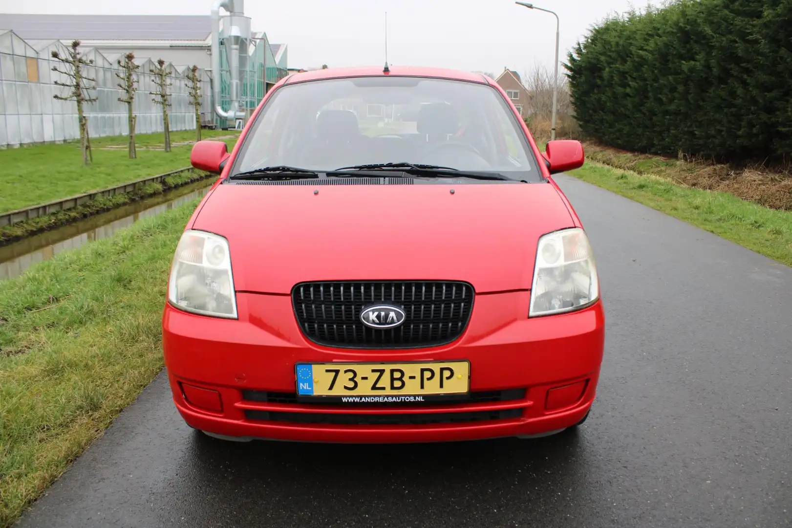 Kia Picanto 1.0 Light 5 Drs met Stuurbekrachtiging Red - 2