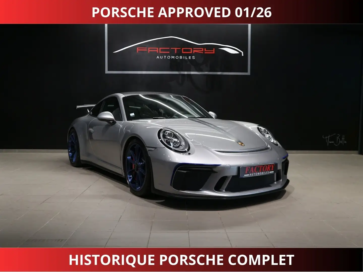 Porsche 911 (991) 4.0 500CH GT3 PDK Gris - 1
