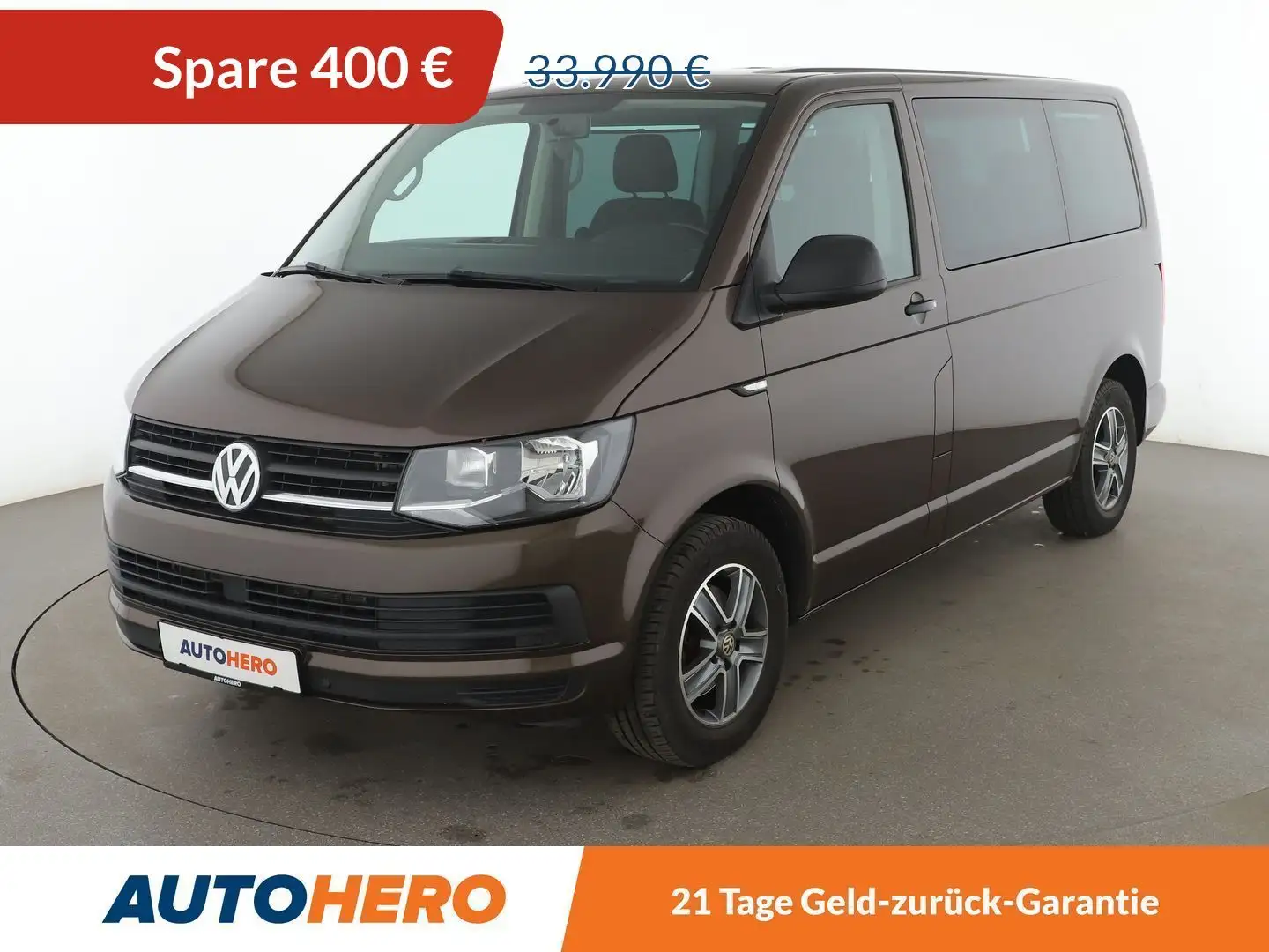Volkswagen T6 Multivan 2.0 TDI Trendline*CAM*PDC*SHZ*ALU* Braun - 1