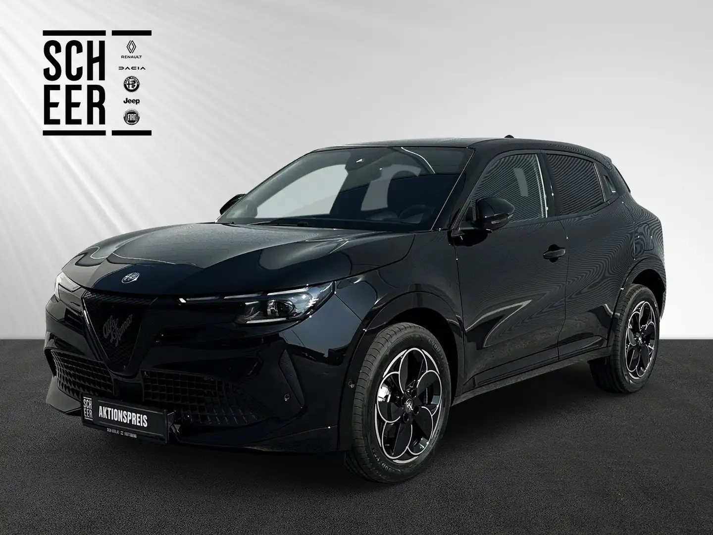 Alfa Romeo Junior Ibrida 1.2 145PS Q4 eDCT6 Schwarz - 1
