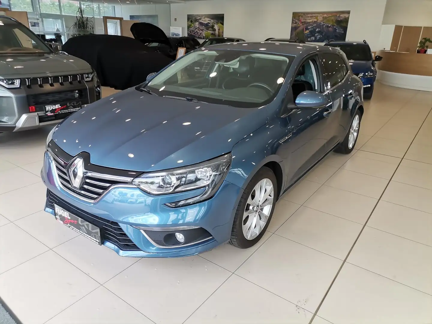 Renault Megane 1.2 TCE Energy Intens Navi|ALU|ACC|Sound Blau - 2