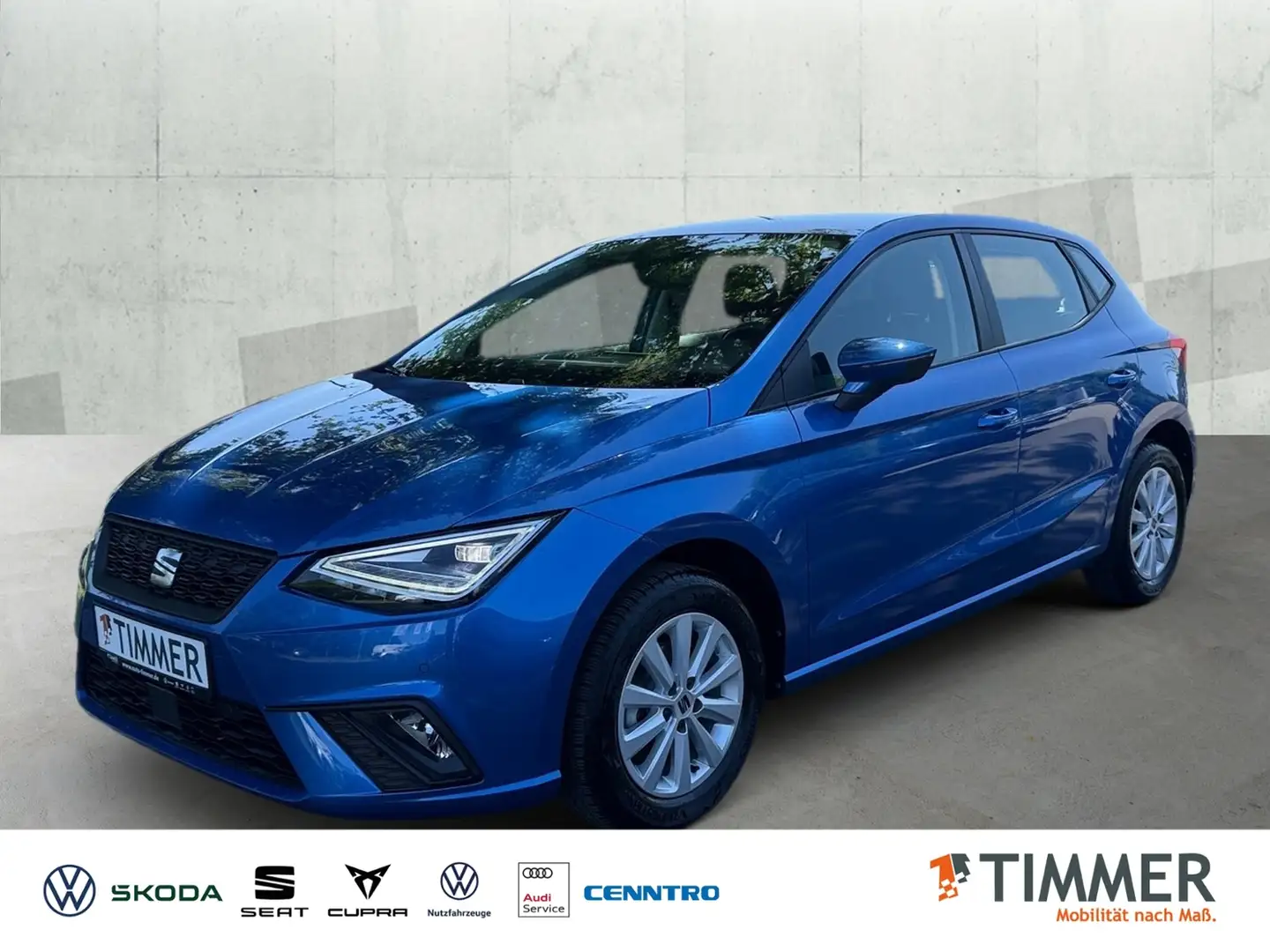 SEAT Ibiza 1.0 TSI STYLE *LED *ACC *RKAM *SHZ * Blau - 1