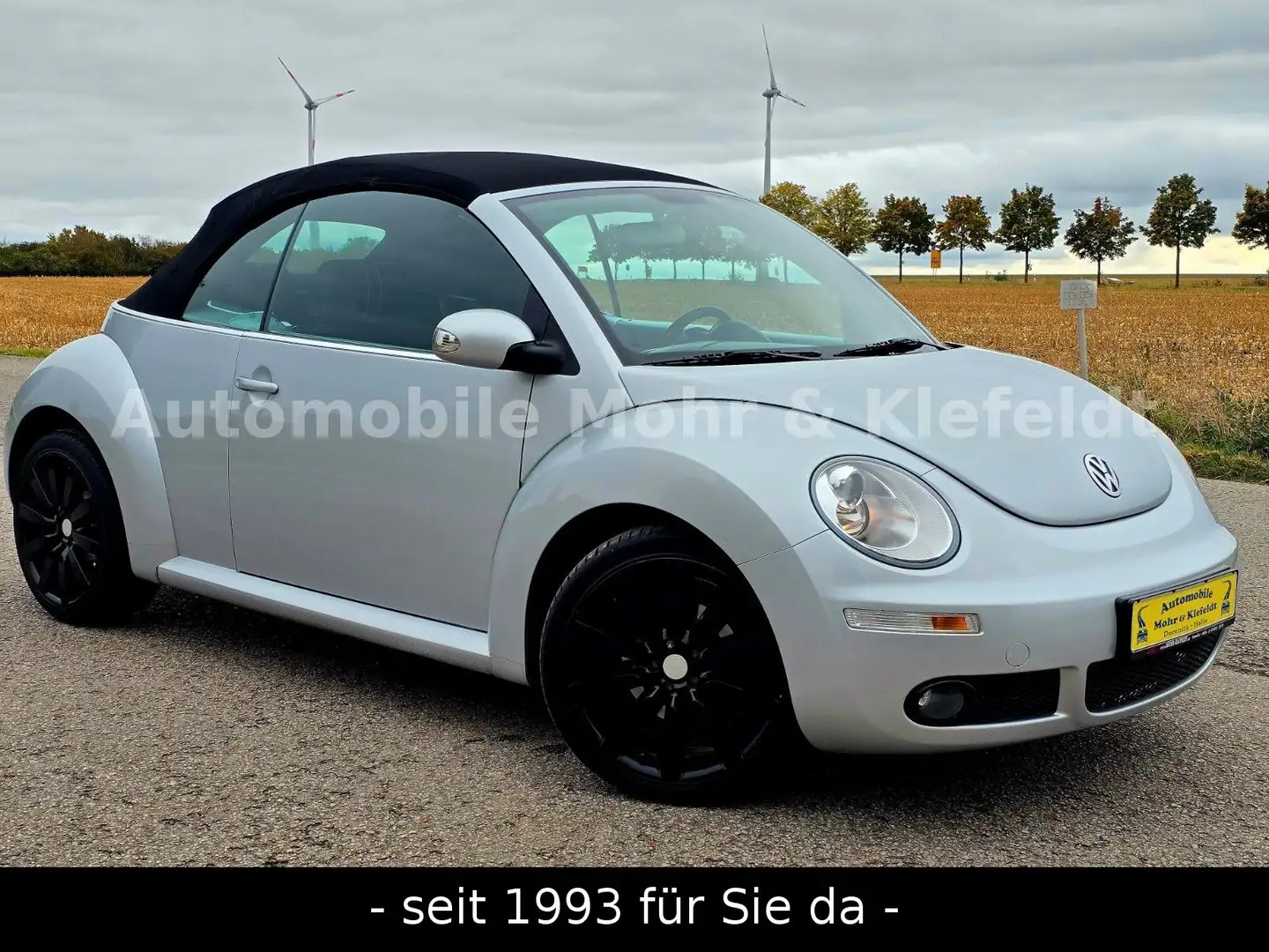 Volkswagen New Beetle Cabriolet 1.9 TDI*GRA*SHZ*KLIMA*PDC* Silber - 2