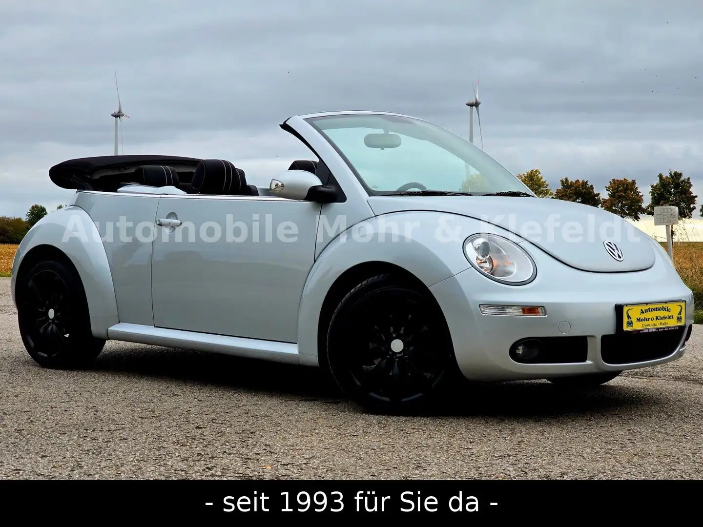 Volkswagen New Beetle Cabriolet 1.9 TDI*GRA*SHZ*KLIMA*PDC* Silber - 1