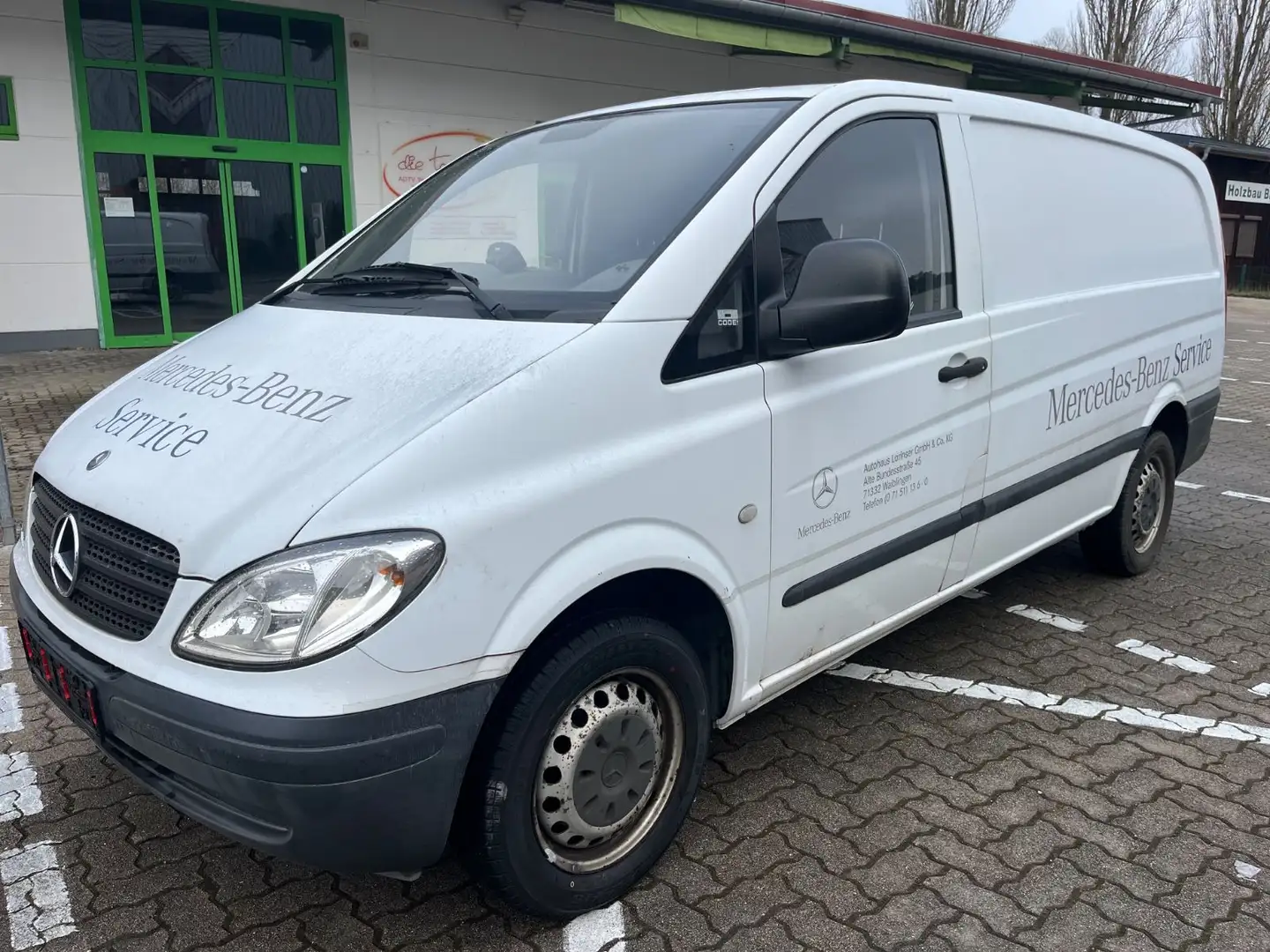 Mercedes-Benz Vito Kasten 109 CDI lang, 1. Hand, TÜV 08/2027 Weiß - 1