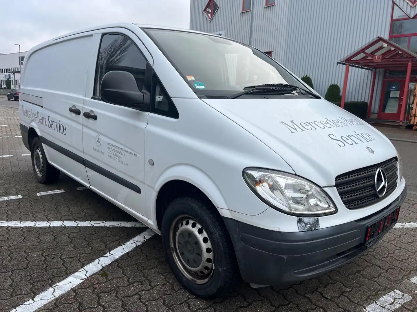 Mercedes-Benz Vito Kasten 109 CDI lang, 1. Hand, TÜV 08/2027 Weiß - 2