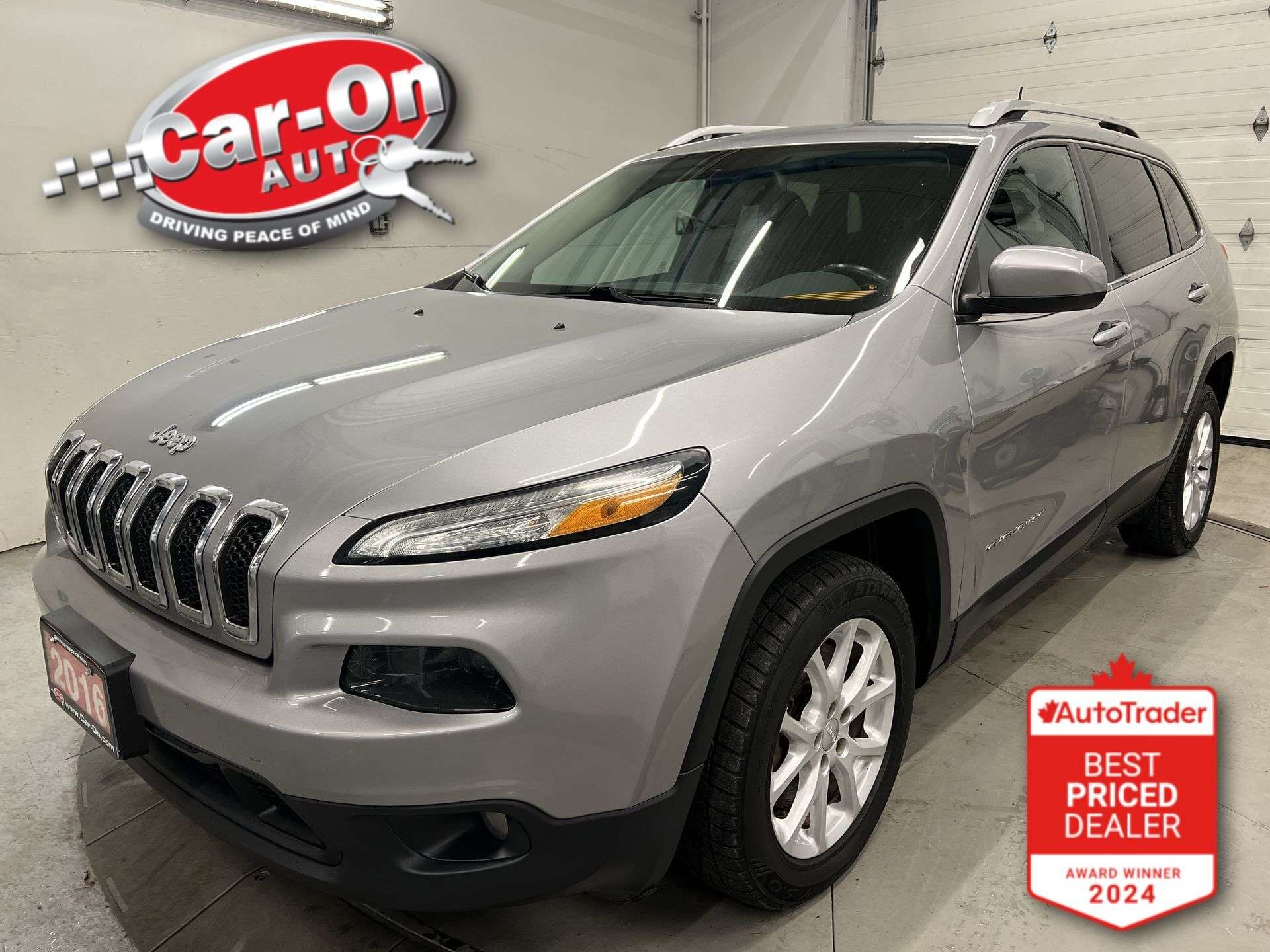 Silver 2016 Jeep Cherokee SUV / Crossover Automatic