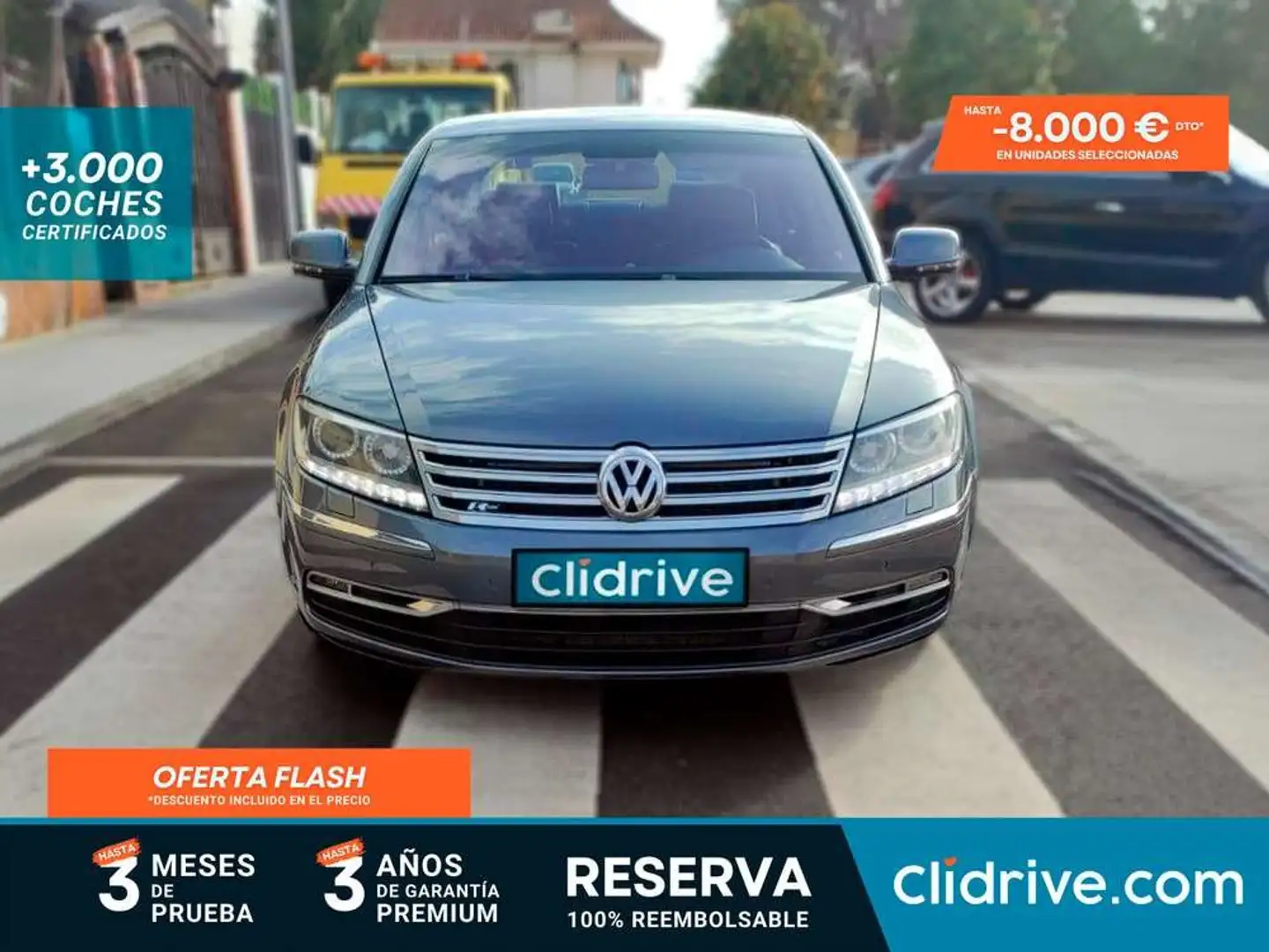 Volkswagen Phaeton 3.0TDI V6 4Motion Tiptronic Gris - 1