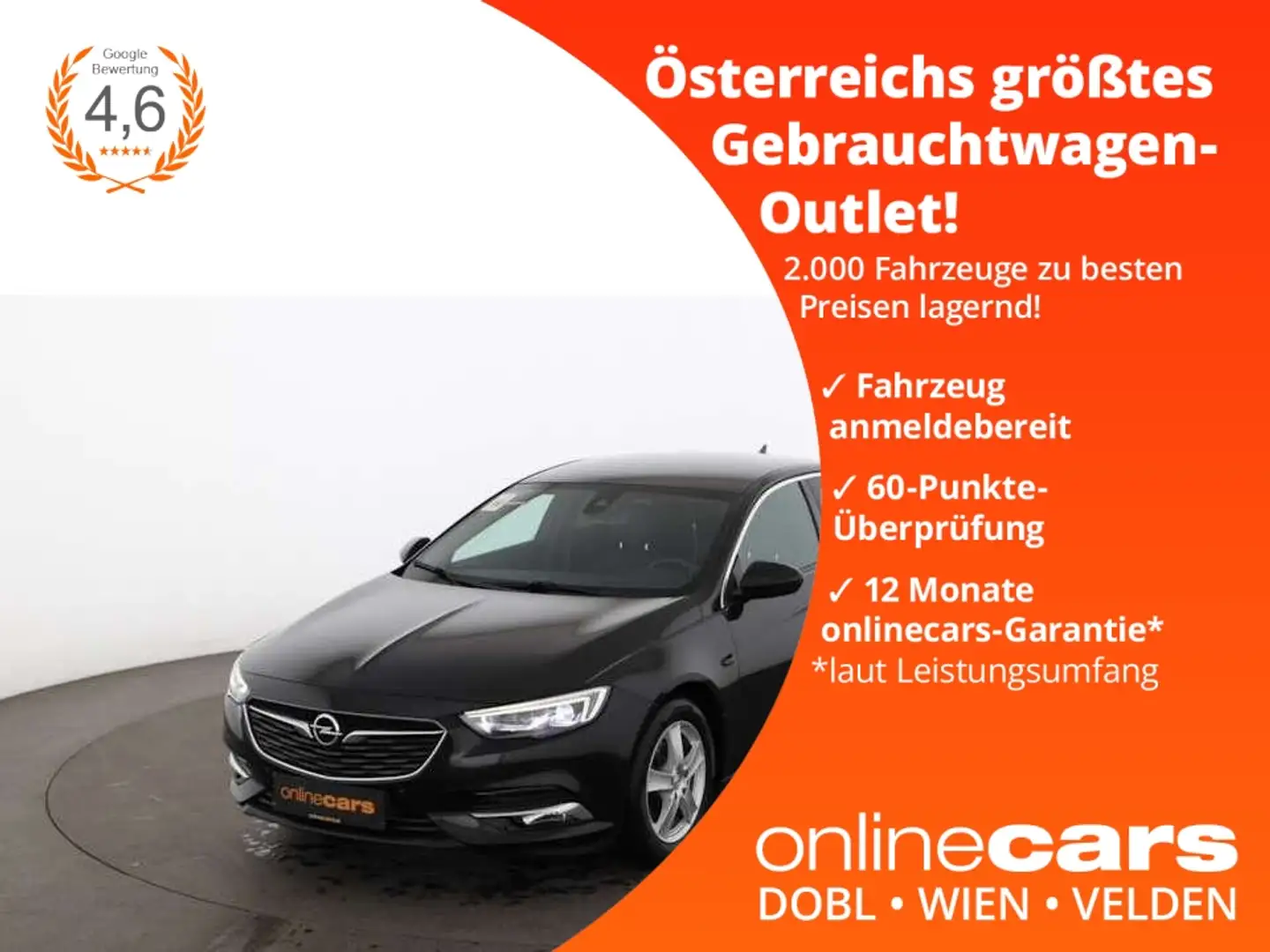 Opel Insignia B Grand Sport 1.6 CDTI LED HEAD-UP NAVI Black - 1