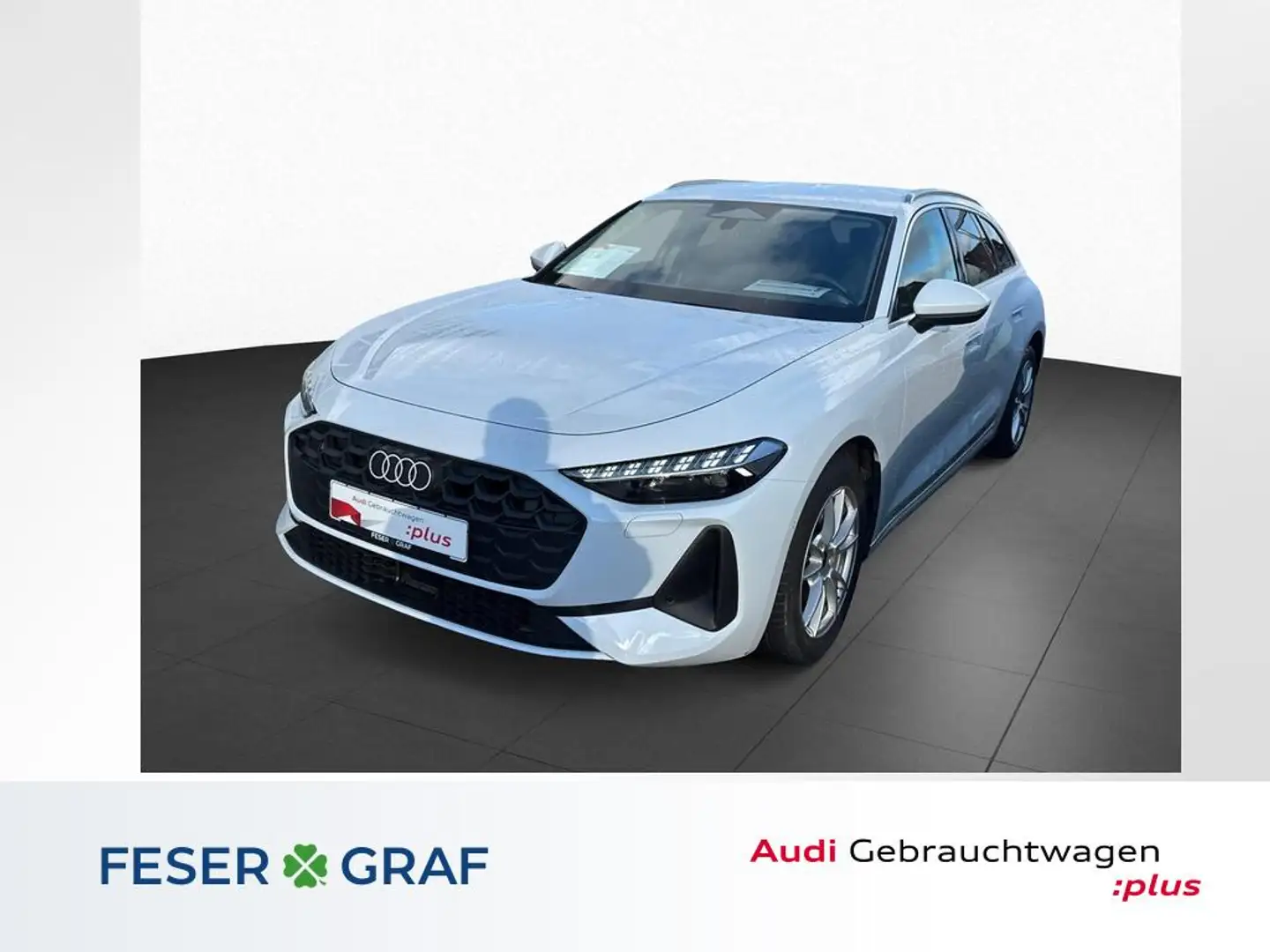 Audi A5 Avant TDI 150 kW S tro+HUD+ACC+B&O+RFK Weiß - 1