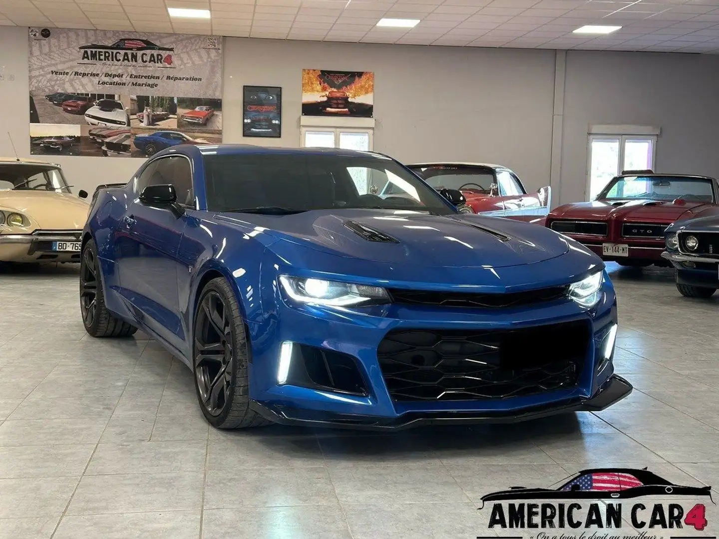 Chevrolet Camaro SS 1LE - 6.2 V8 - Boite Meca Bleu - 1