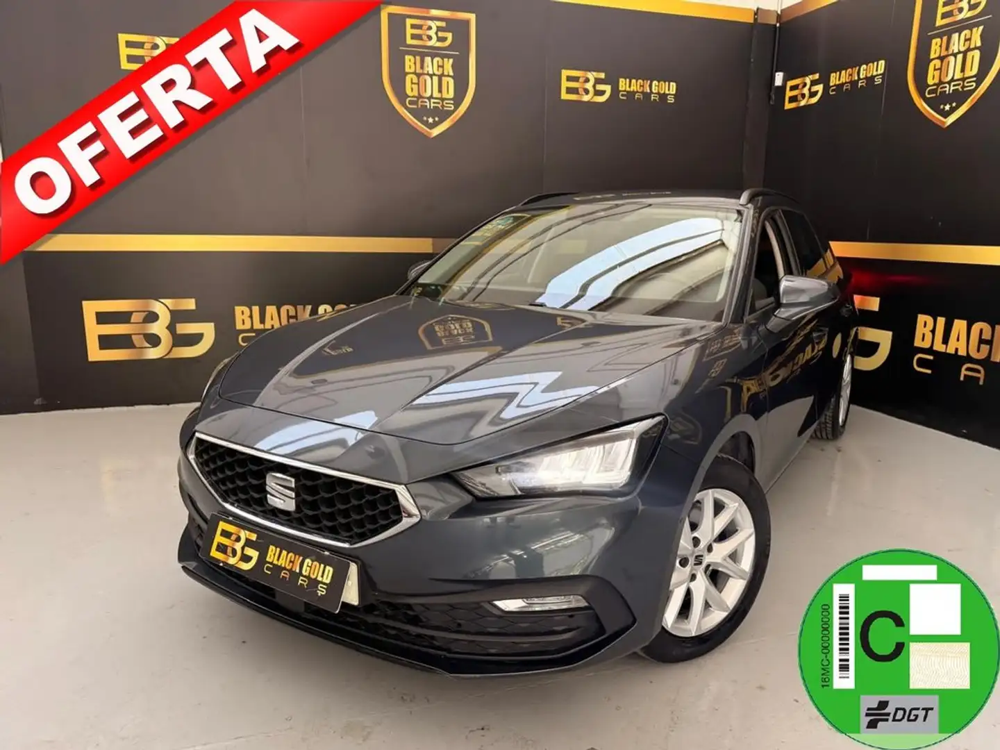SEAT Leon 2.0 TDI 110kW DSG-7 Style Go Gris - 1