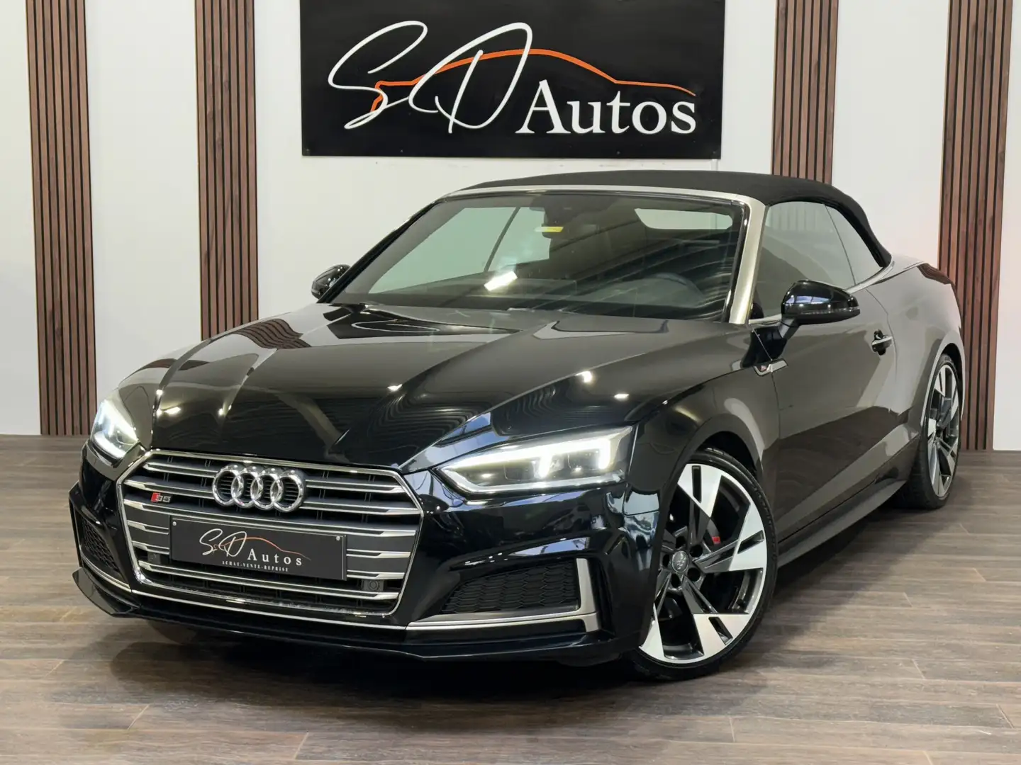 Audi S5 * Cabriolet 3.0 V6 TFSI Quattro S5 Tiptronic * Noir - 1
