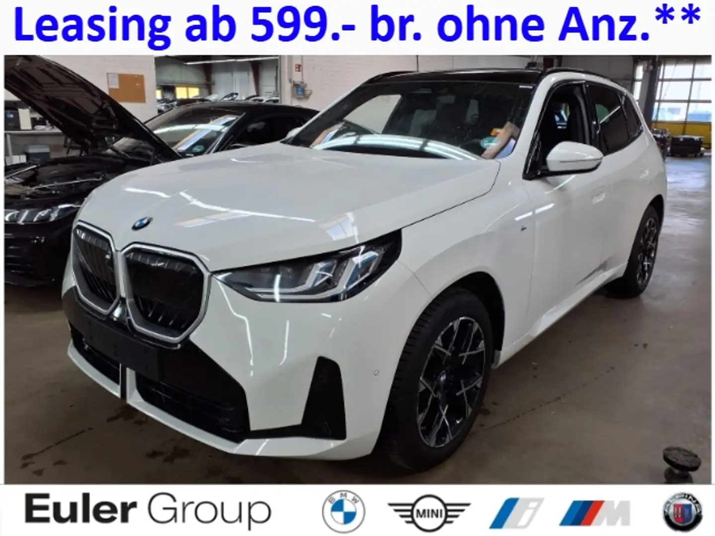 BMW X3 20d xD M-Sport Pano AHK 19'' DA+ PA+ HiFi Alarm Ko Weiß - 1