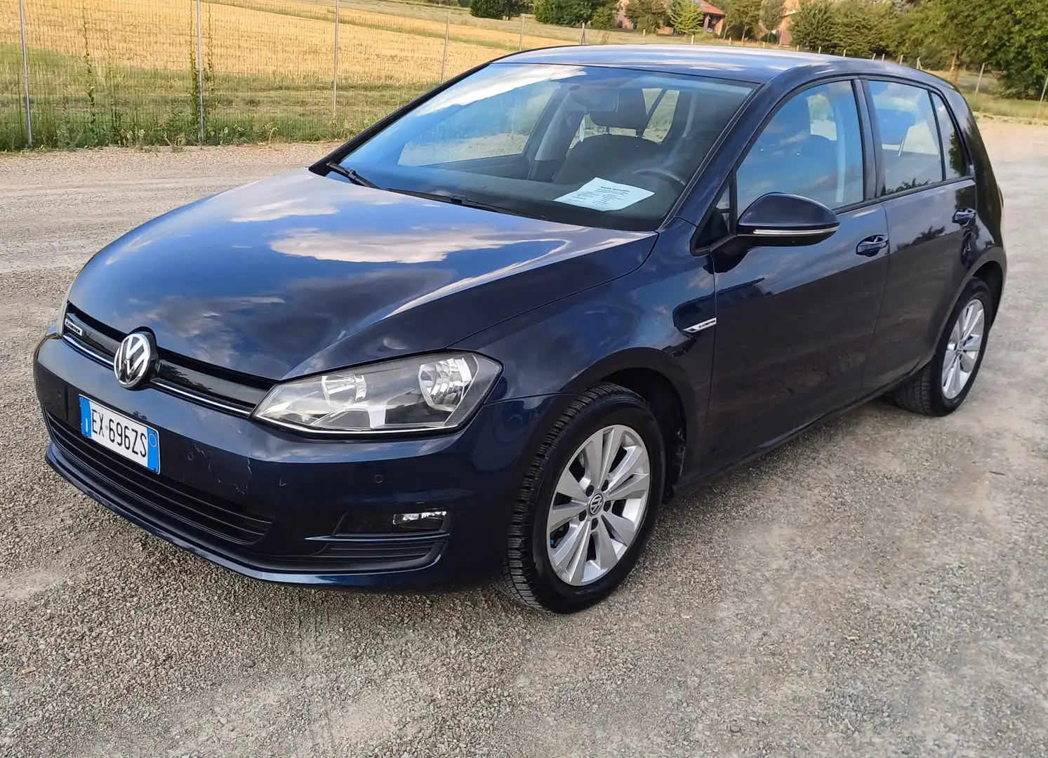 Volkswagen Golf Golf VII 2013 5p 1.4 tgi Highline Executive (busi) Blu/Azzurro - 2
