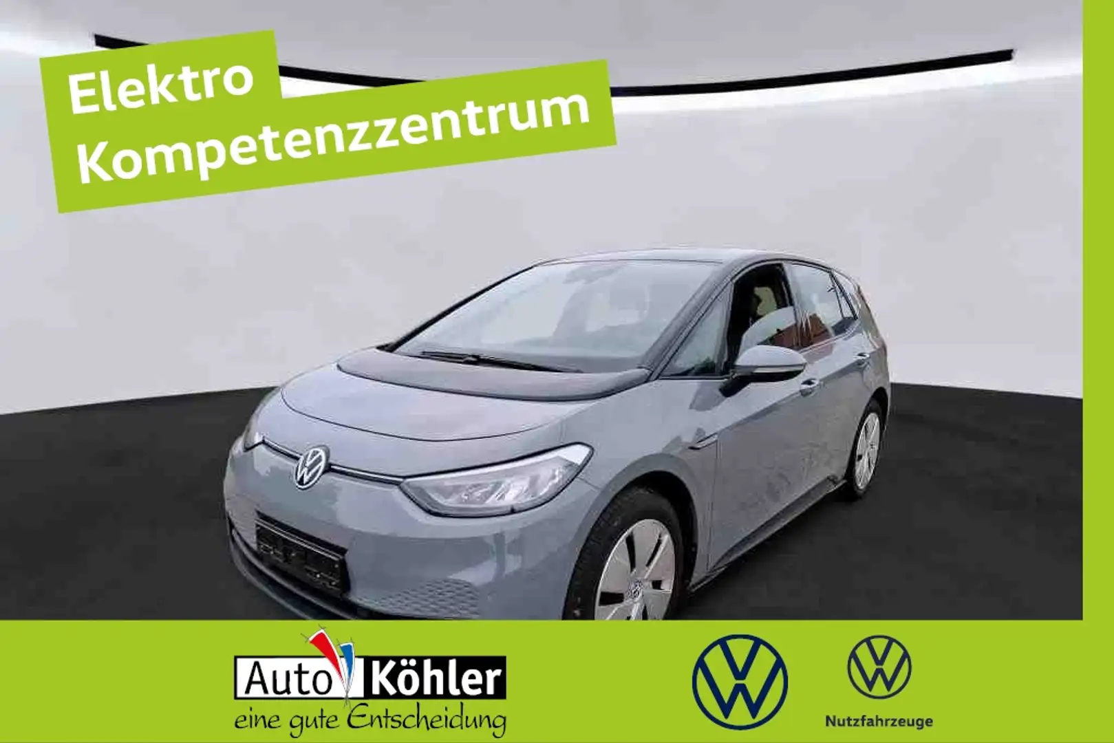 Volkswagen ID.3 Pure Performance CCS/CarPlay/LED/Navi/PDC Grau - 1