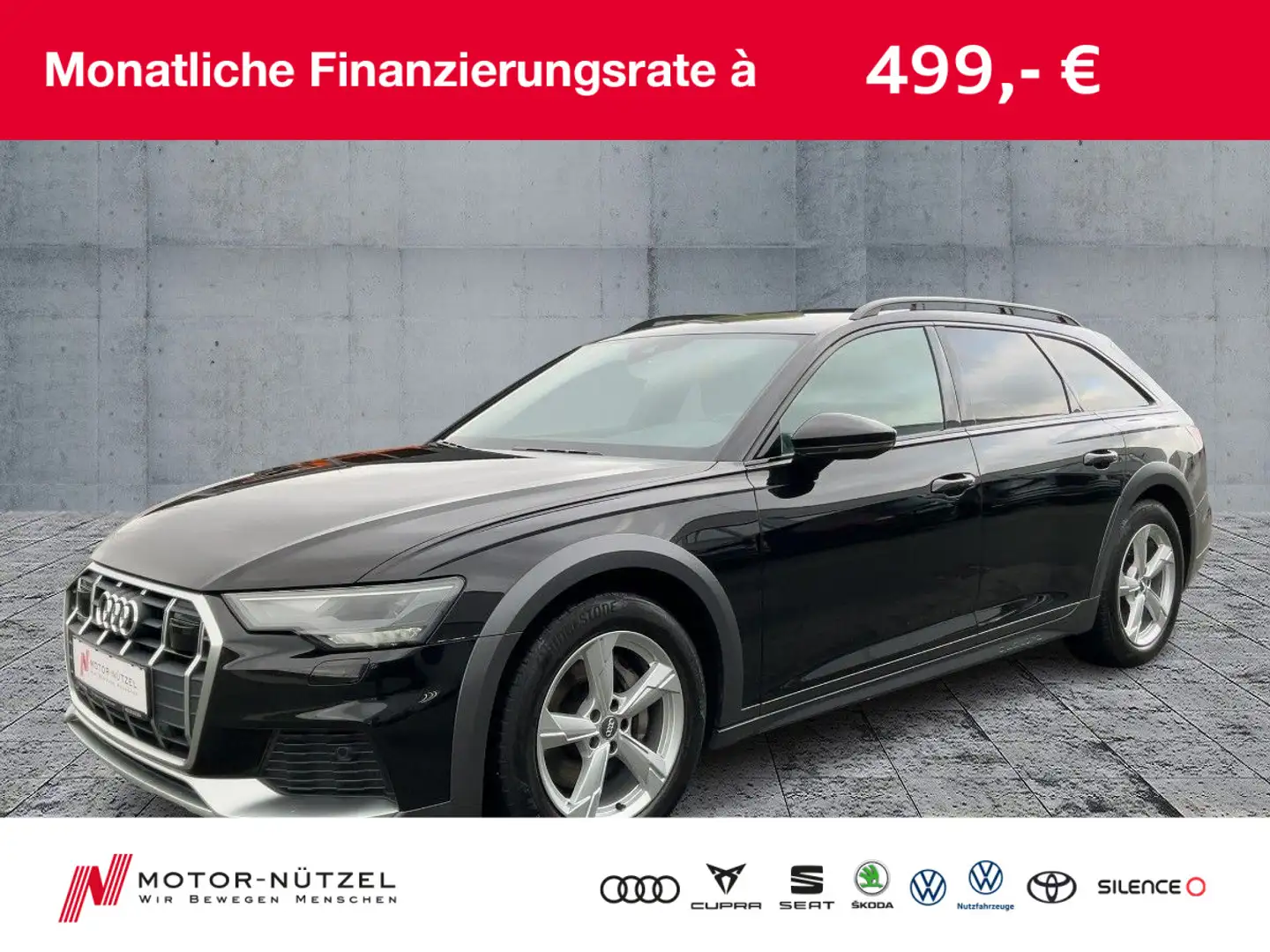 Audi A6 allroad A6 allroad 50 TDI V6 QU LED+NAV+ACC+SHZ+RFK+AHK Schwarz - 1
