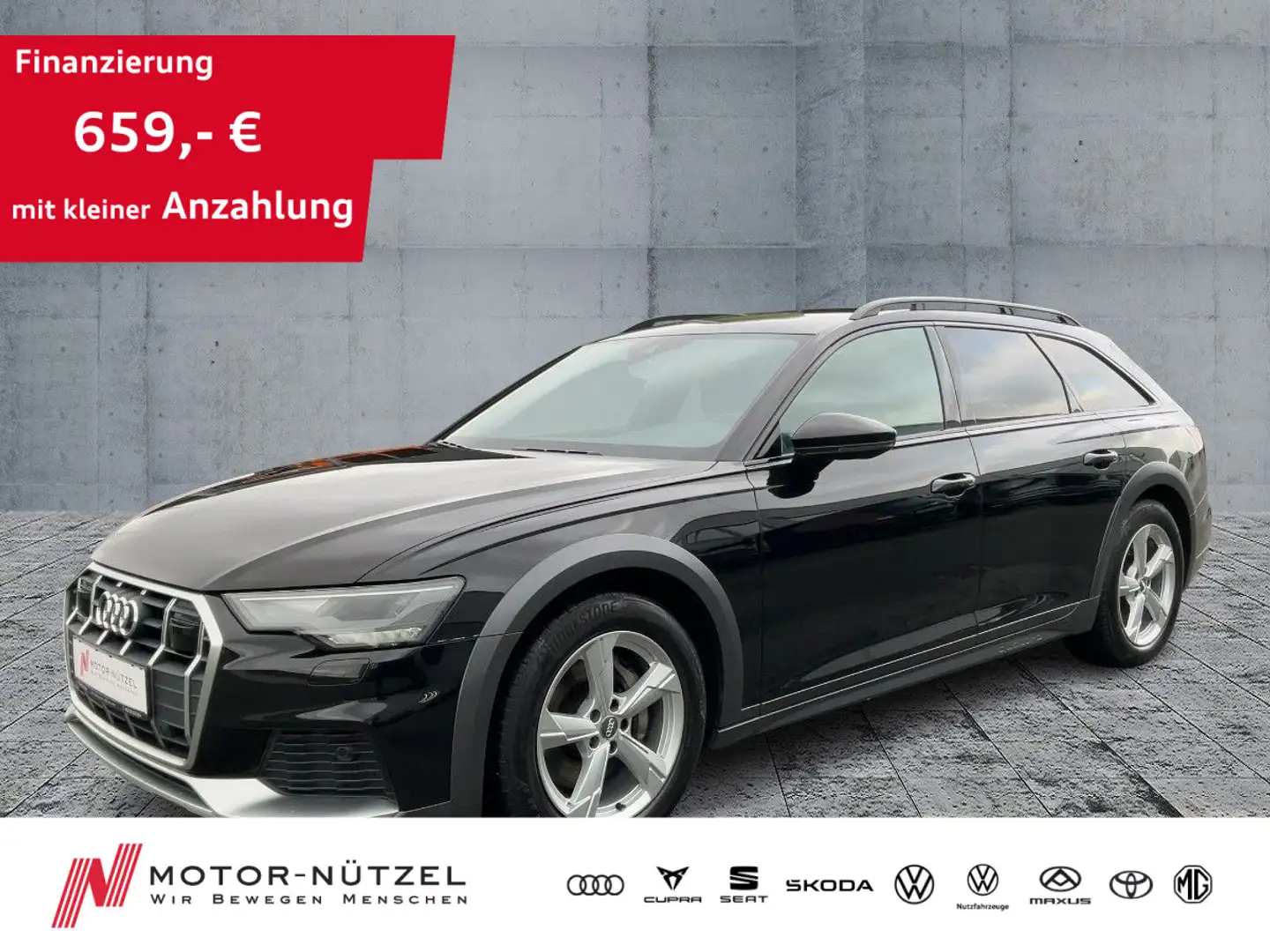 Audi A6 allroad A6 allroad 50 TDI V6 QU LED+NAV+ACC+SHZ+RFK+AHK Schwarz - 1