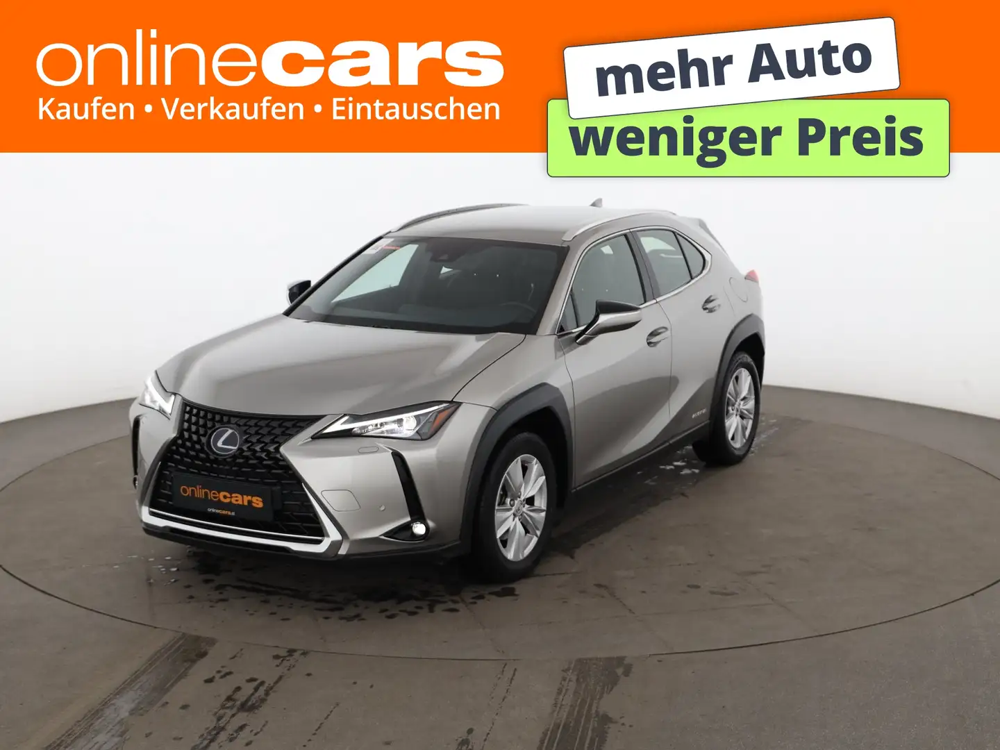 Lexus UX 250h Business Aut LED NAVI LEDER R-CAM TEMP Beige - 1