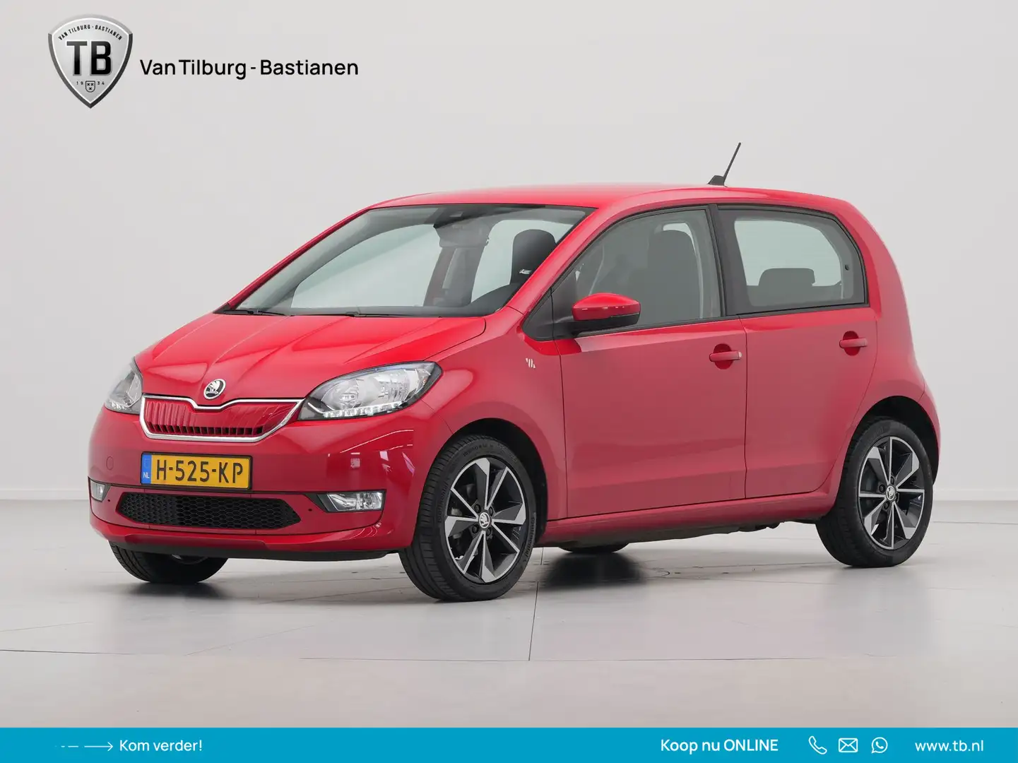 Skoda Citigo e-iV EV Style Clima Cruise Lm Velgen 5-Deurs 32 Rood - 1