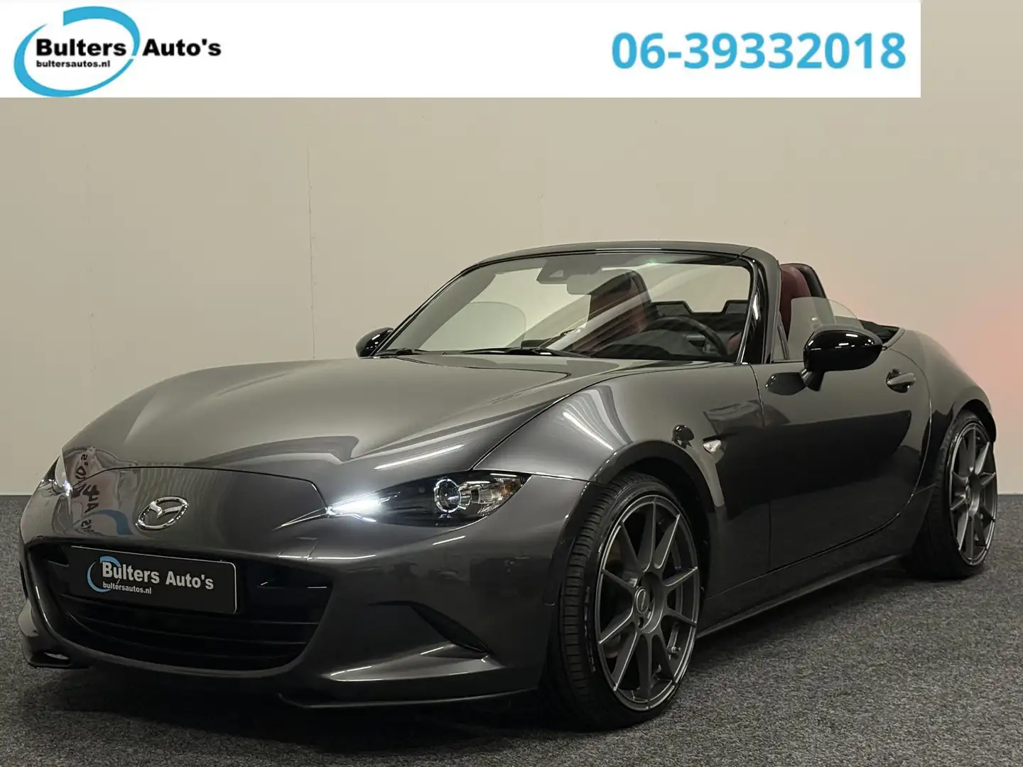 Mazda MX-5 2.0 SkyActiv-G 184pk Signature | CARPLAY | CAMERA Grigio - 1