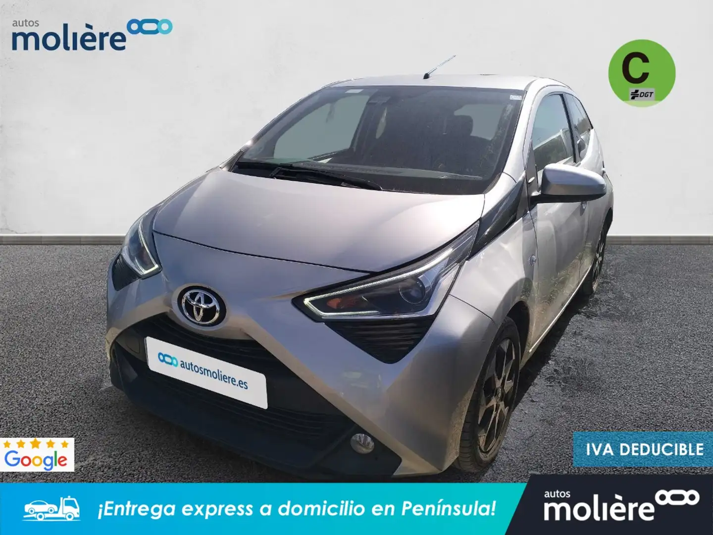 Toyota Aygo 70 x-play Argent - 1