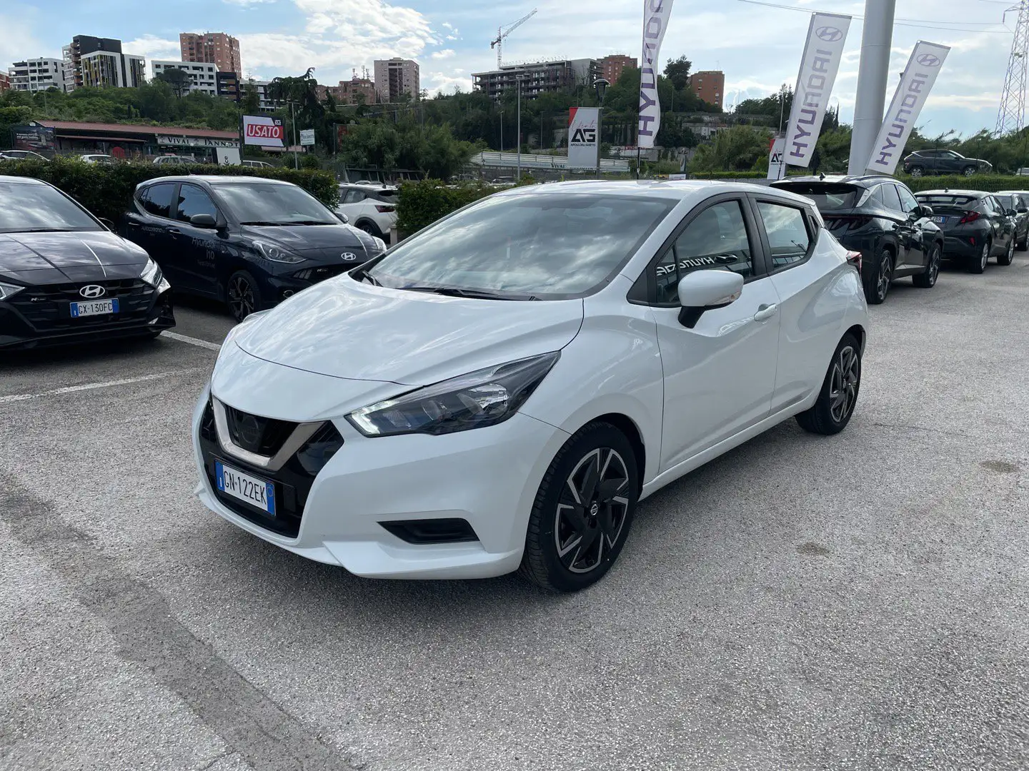 Nissan Micra IG-T 92 GPL 5 porte Eco Acenta DEMO SOLO KM. 1.684 Bianco - 1