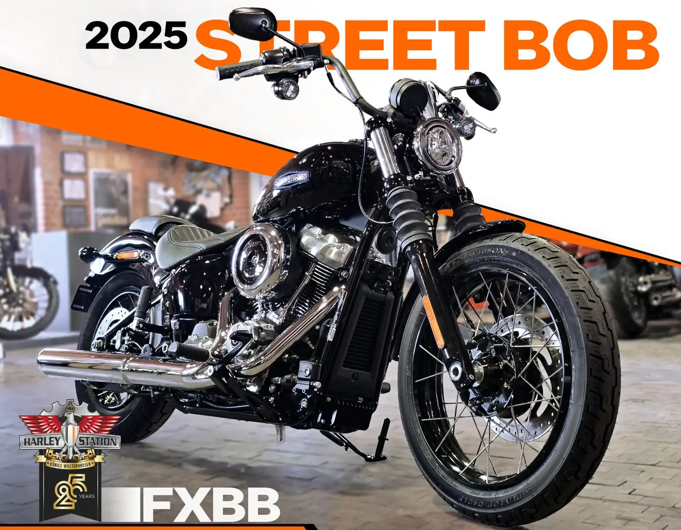 Harley-Davidson Street Bob FXBB Street Bob Nero - 1