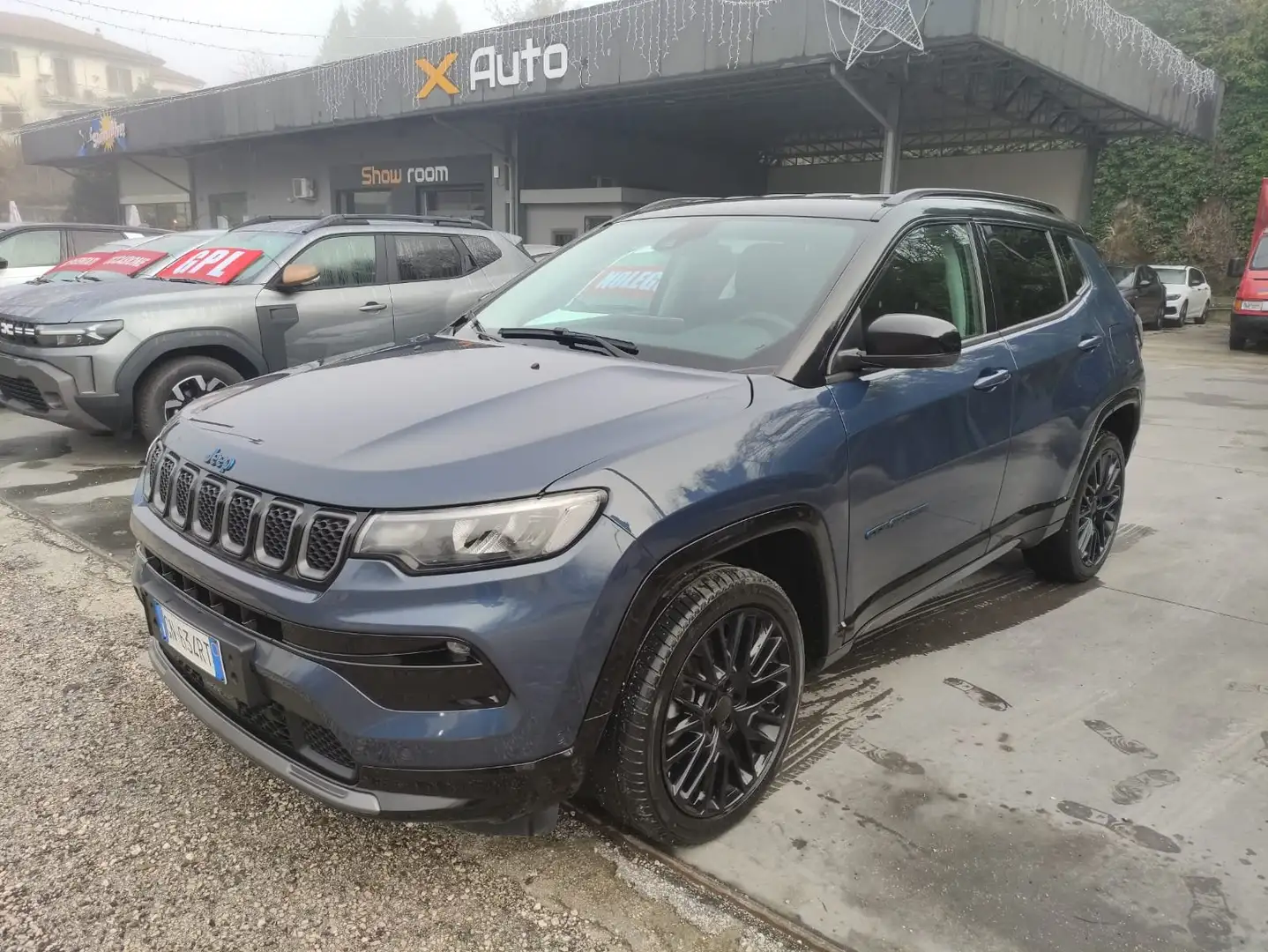 Jeep Compass Compass II 1.3 turbo t4 phev S 4xe auto Bleu - 1
